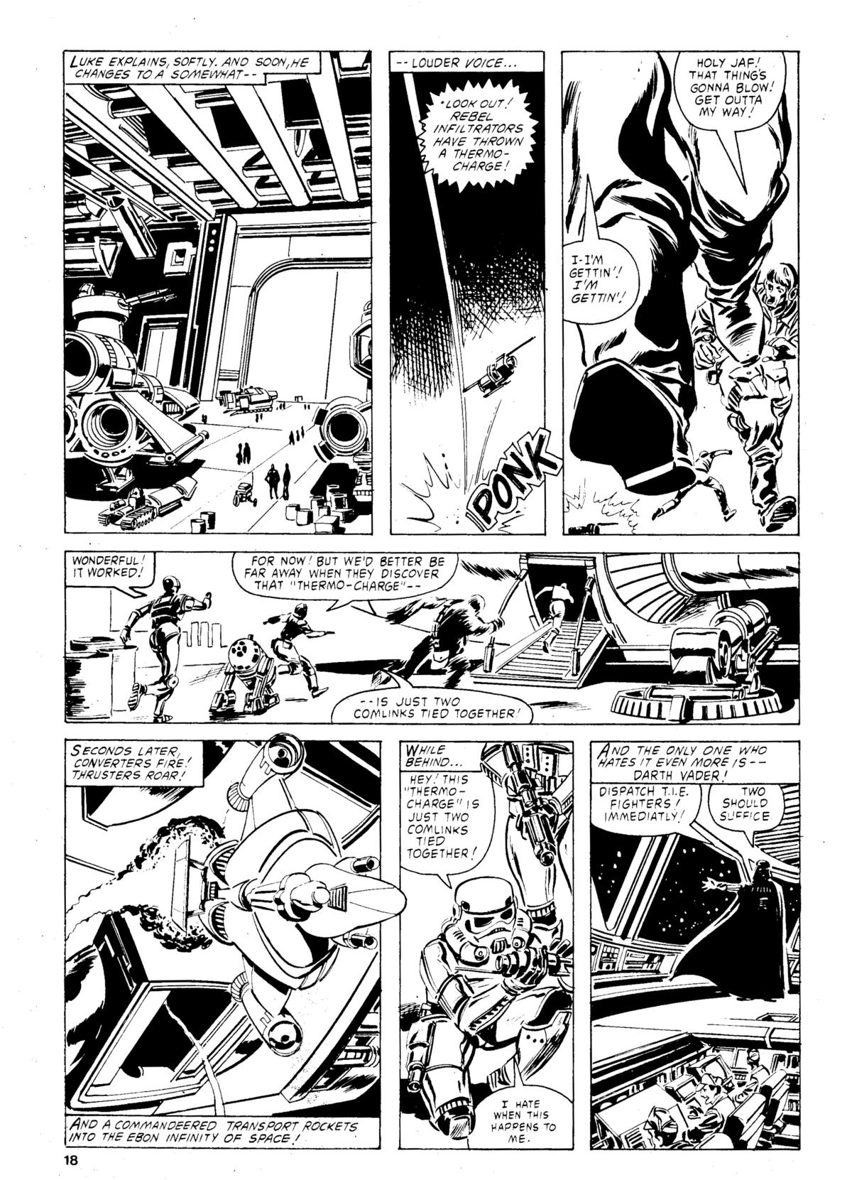 Read online Star Wars Weekly comic -  Issue #148 - 18