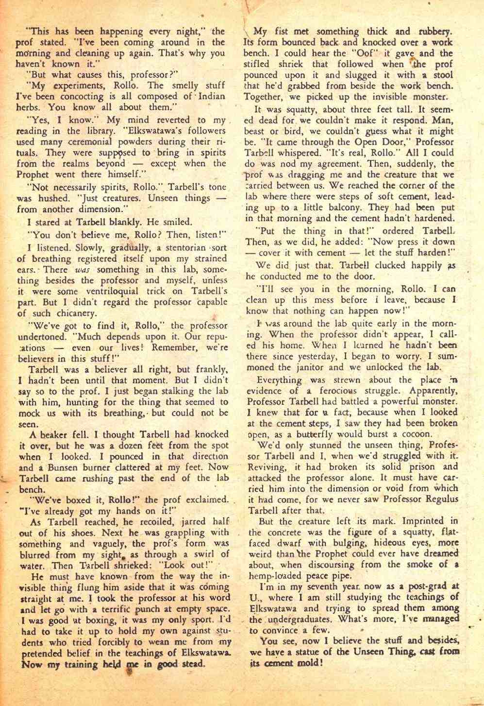 Read online The Thing! (1952) comic -  Issue #4 - 19