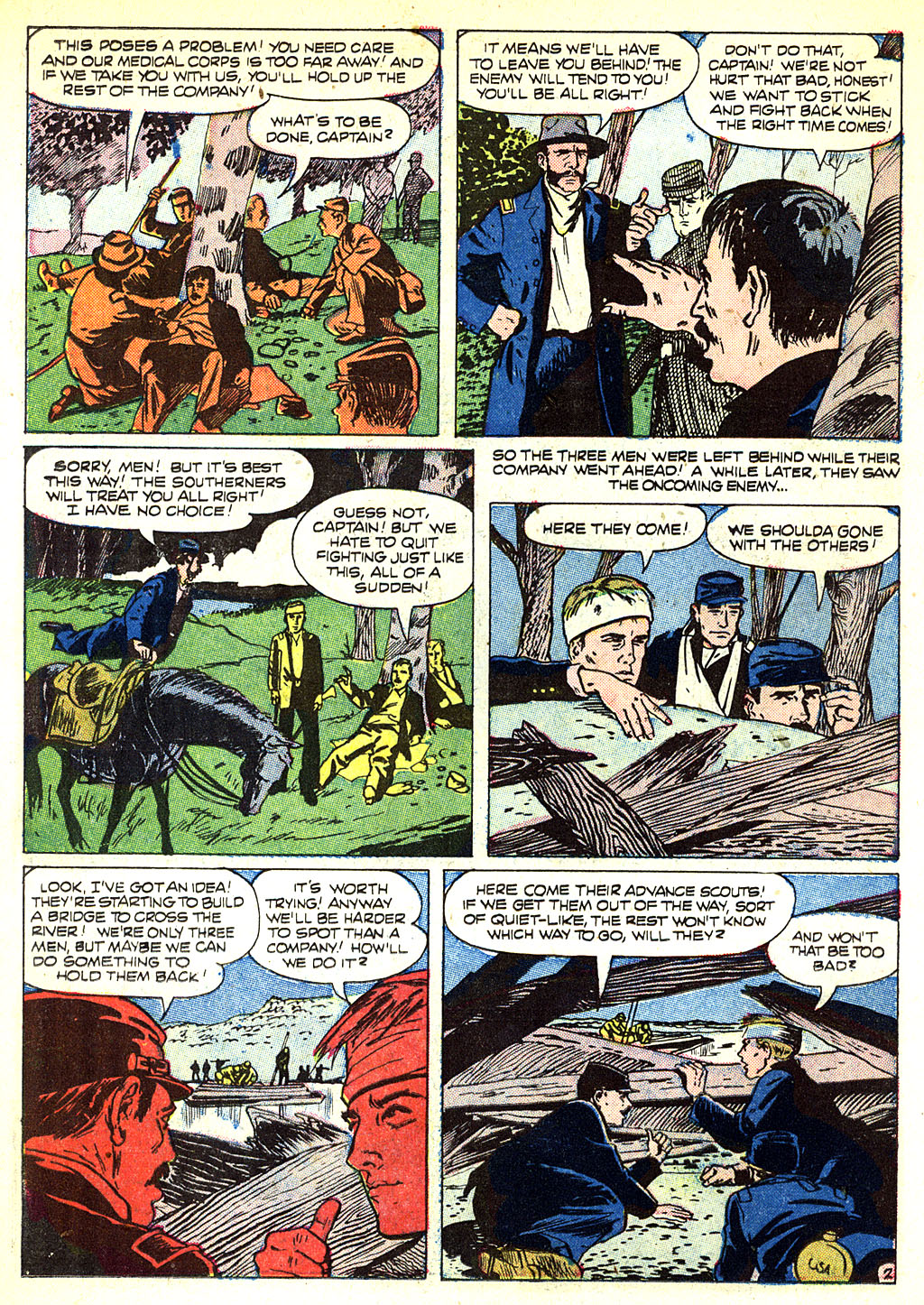 Read online Commando Adventures comic -  Issue #2 - 22