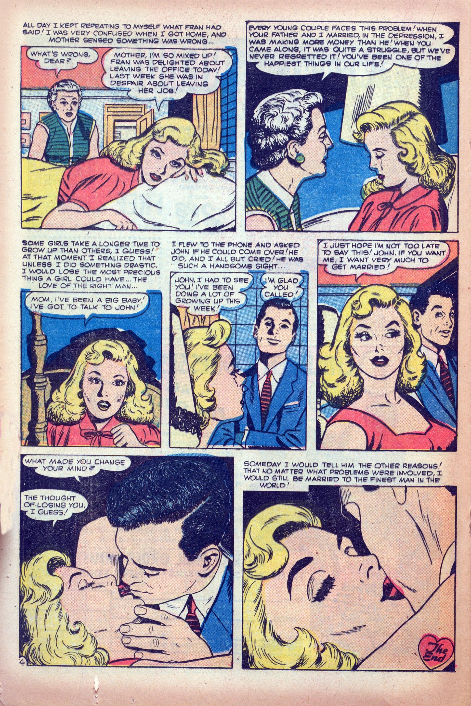 Read online Love Romances comic -  Issue #67 - 20