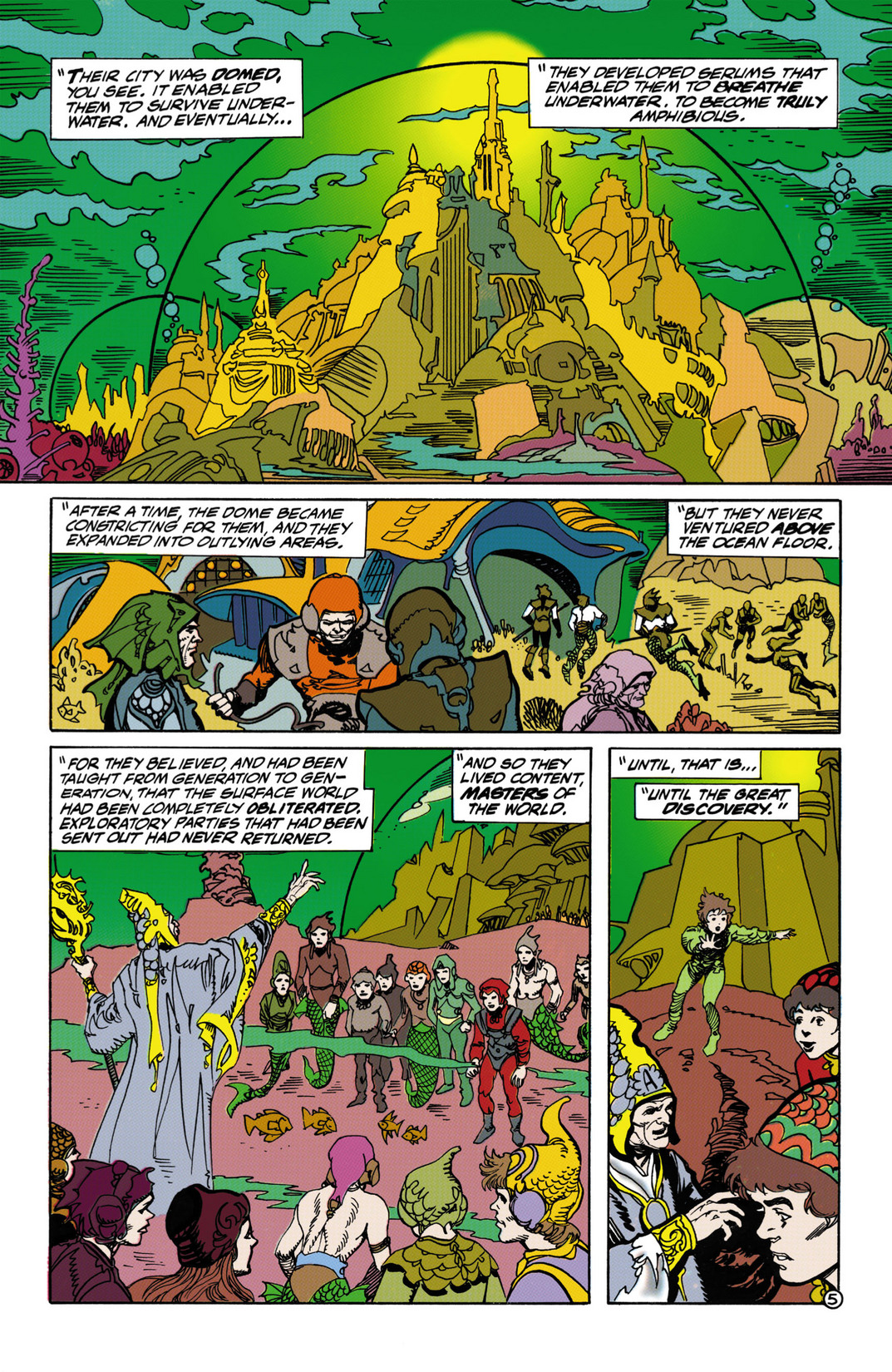 Read online The Atlantis Chronicles comic -  Issue #6 - 5