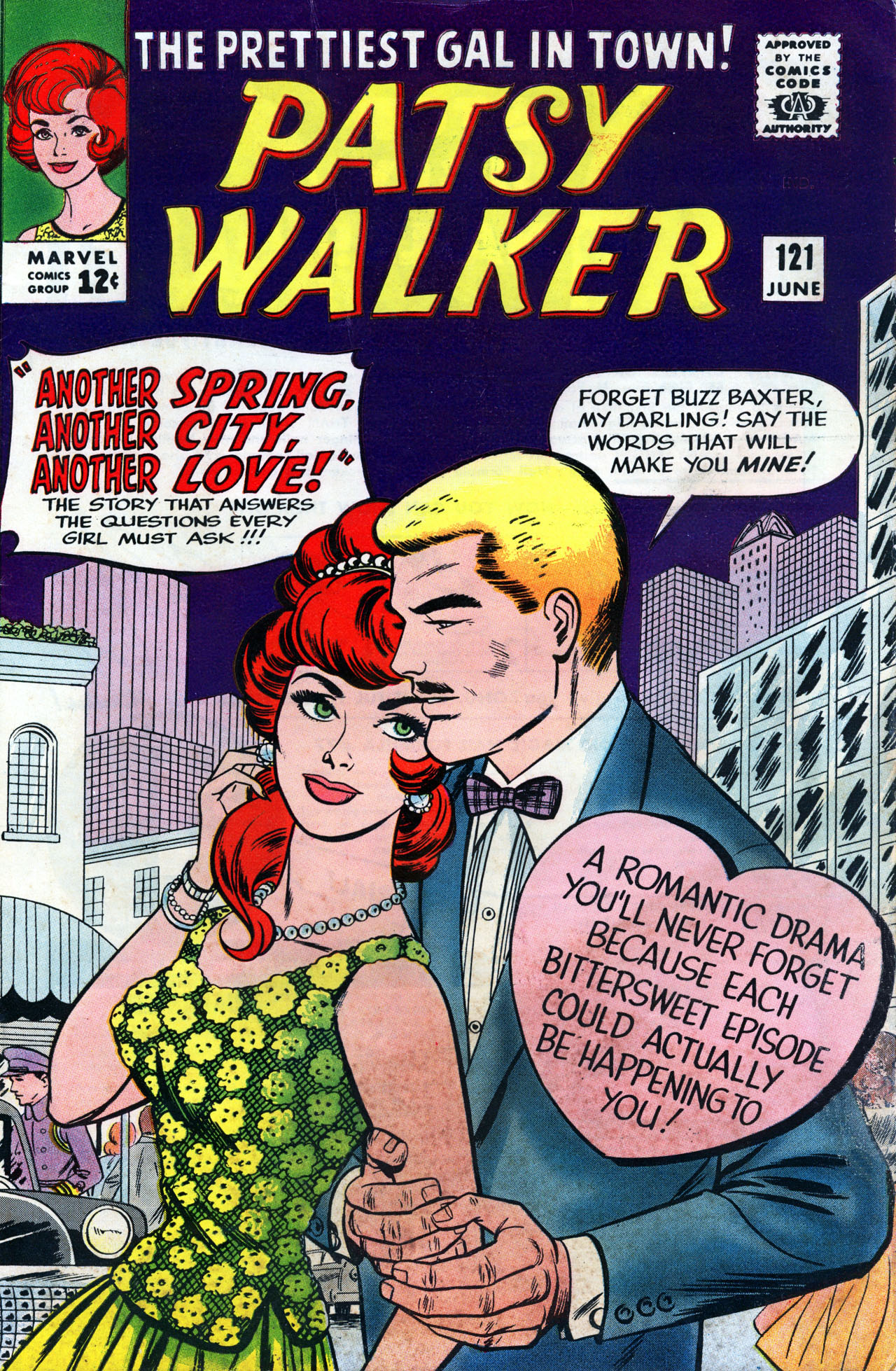 Read online Patsy Walker comic -  Issue #121 - 1