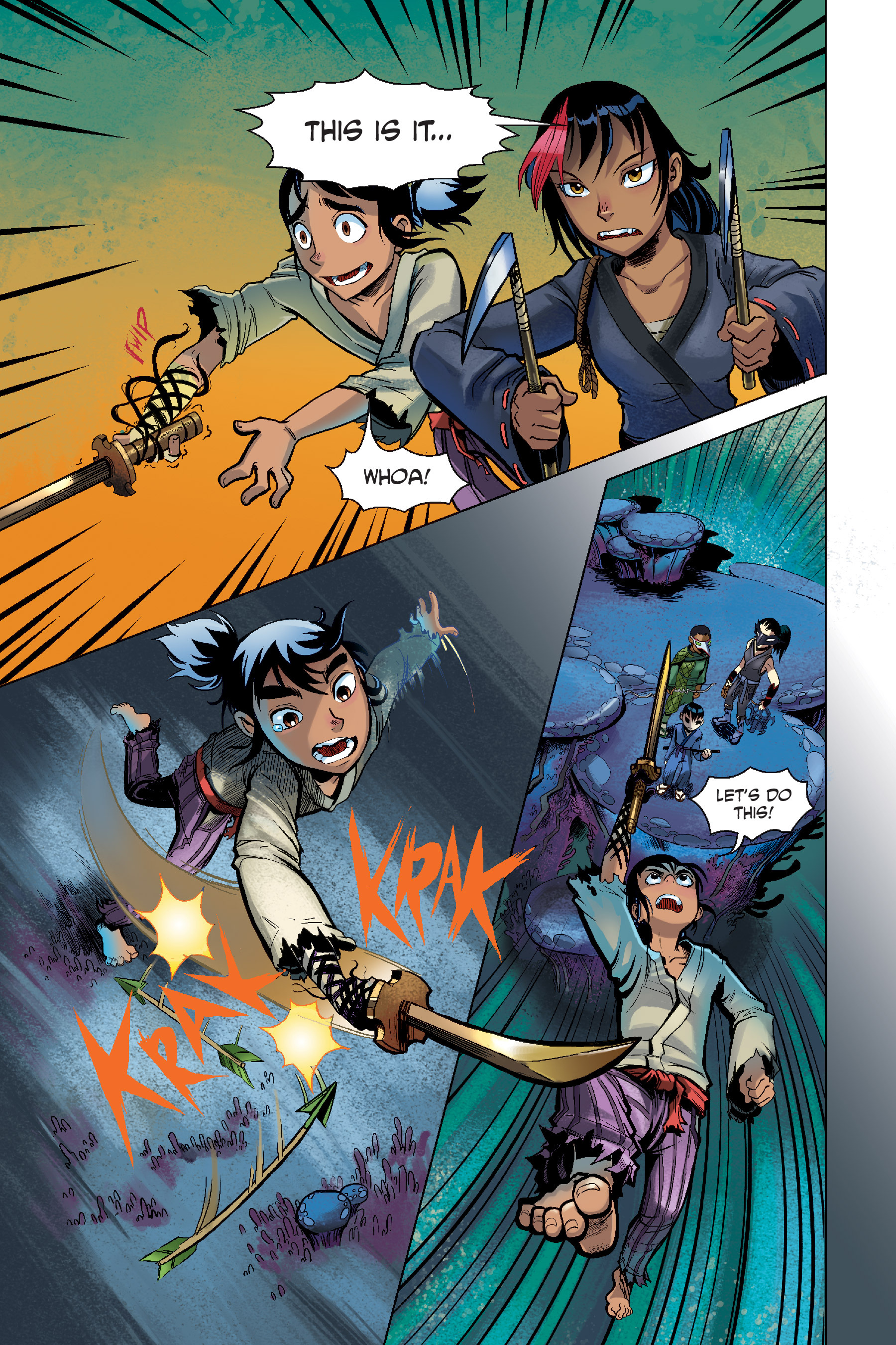 Read online Orphan Blade comic -  Issue #3 - 23