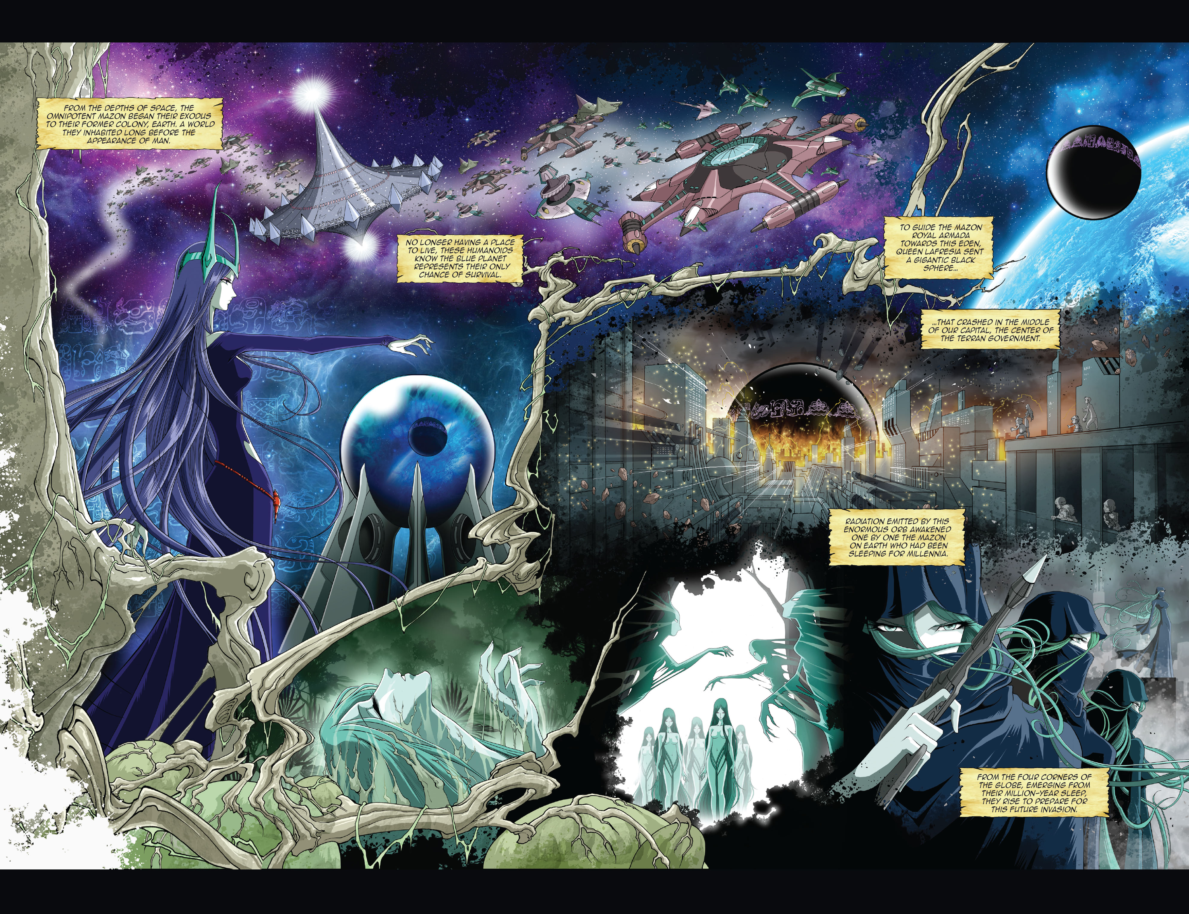 Read online Space Pirate Captain Harlock comic -  Issue #1 - 4