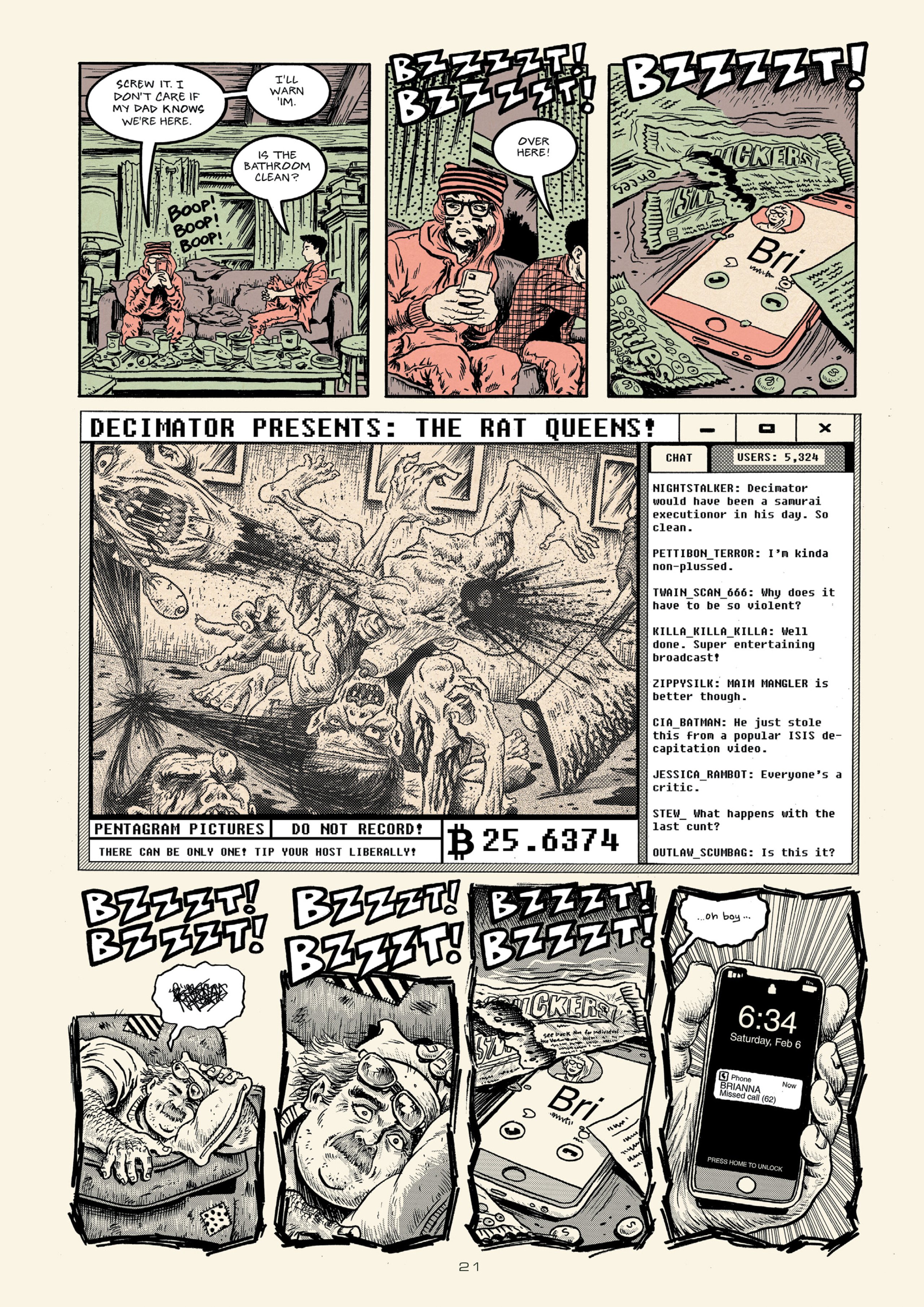Read online Red Room: Trigger Warnings comic -  Issue # TPB - 31