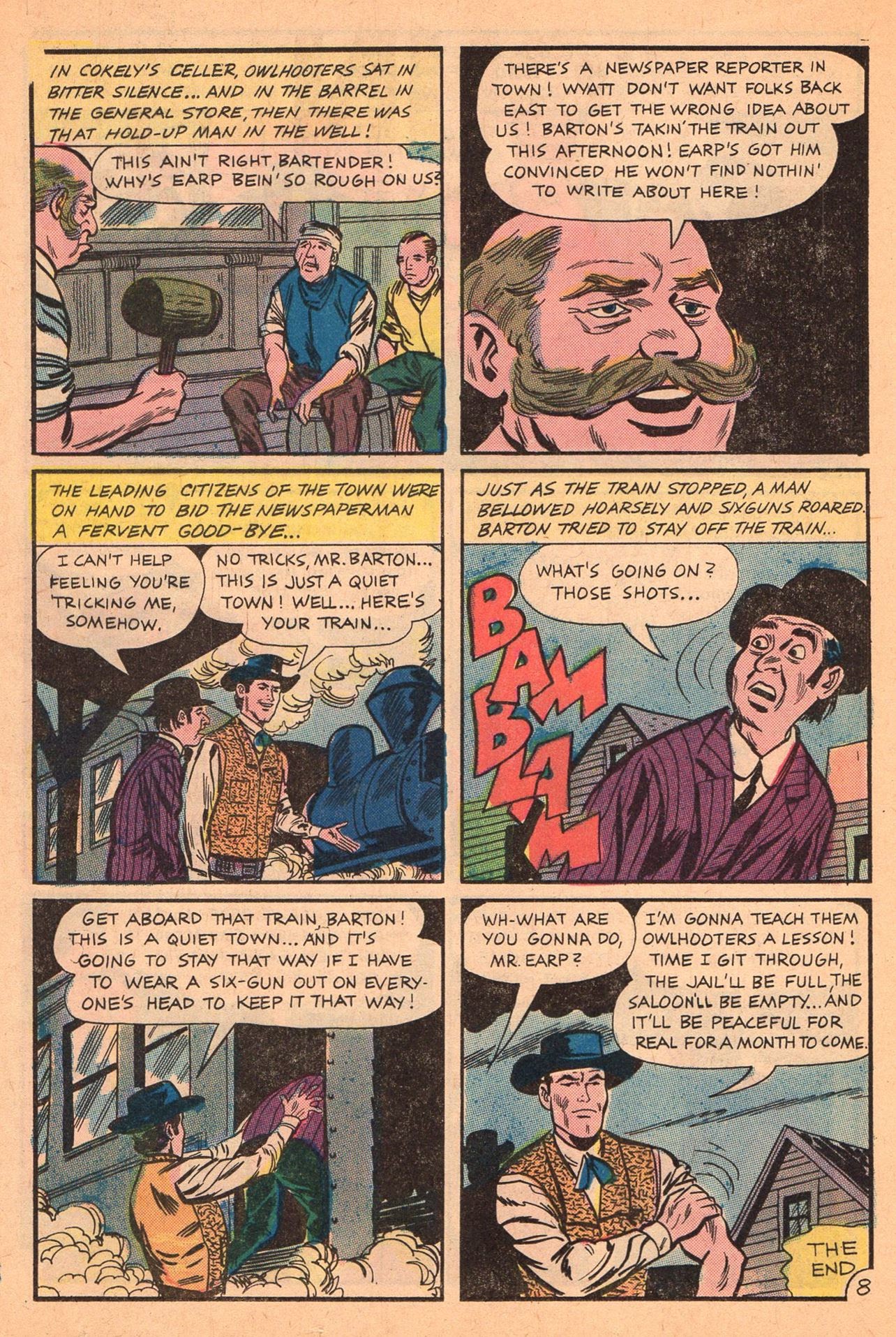 Read online Wyatt Earp Frontier Marshal comic -  Issue #62 - 12