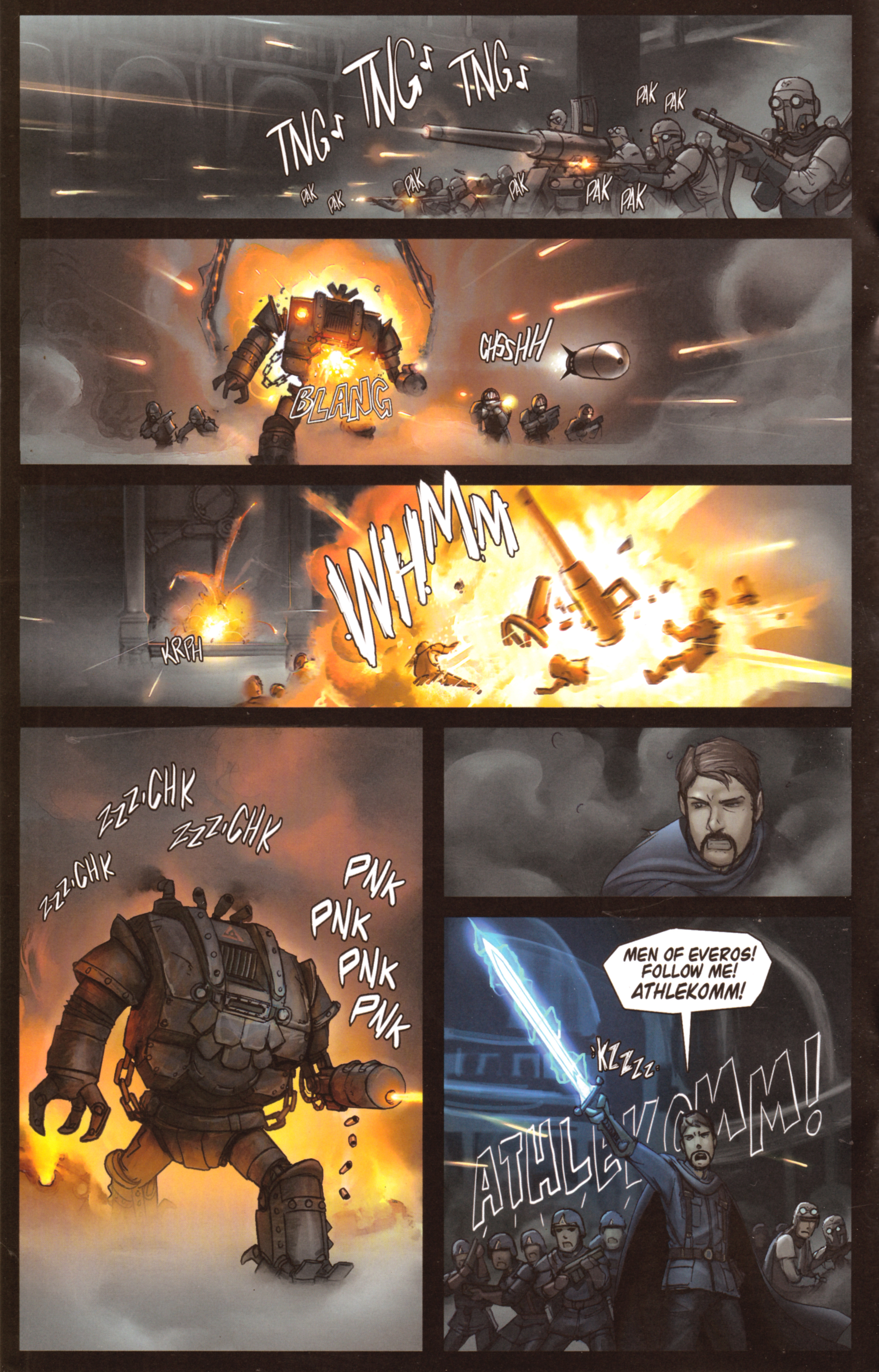 Read online Steam Wars: First Empire comic -  Issue #2 - 9
