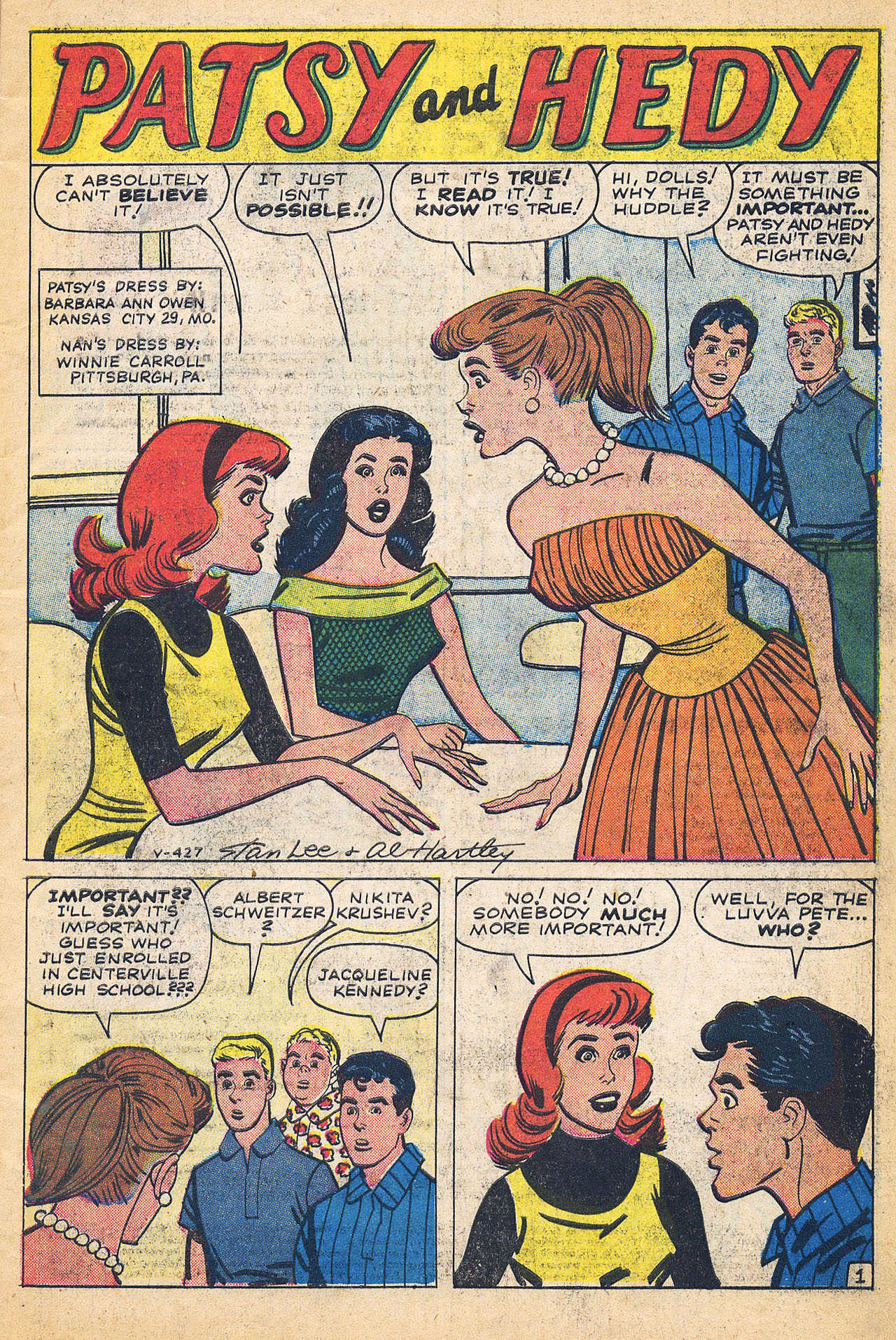 Read online Patsy and Hedy comic -  Issue #79 - 3