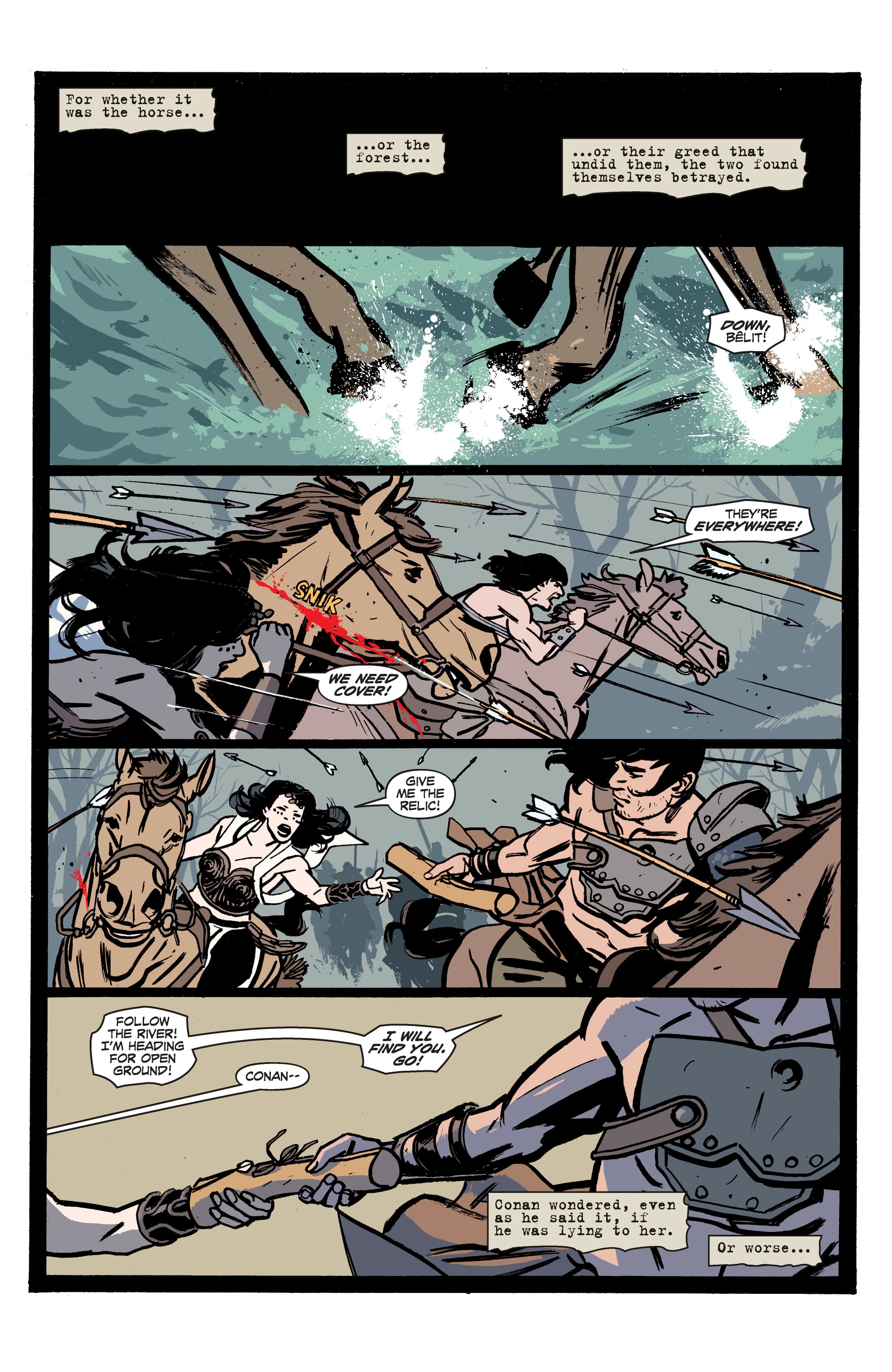 Read online Conan Chronicles Epic Collection comic -  Issue # TPB The Song of Belit (Part 4) - 9