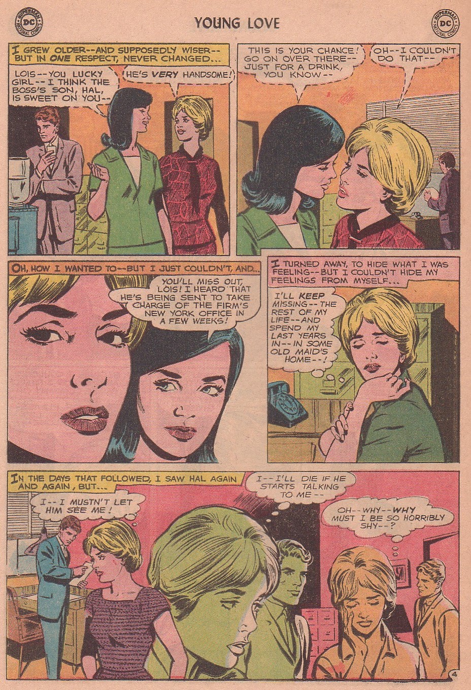 Read online Young Love (1963) comic -  Issue #51 - 16