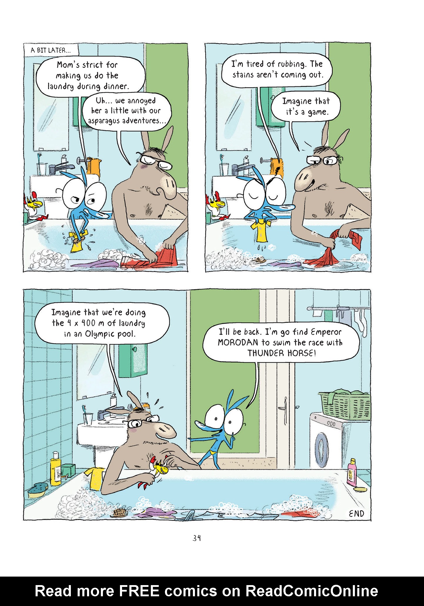 Read online Ariol comic -  Issue # TPB 7 - 36