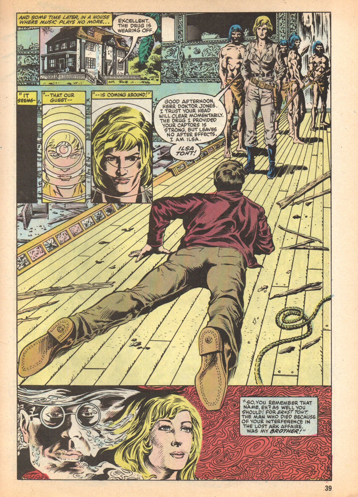 Read online Indiana Jones comic -  Issue #7 - 39