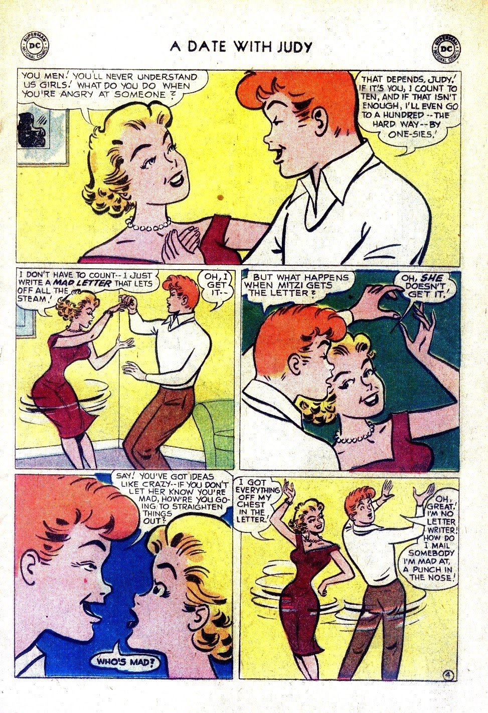 Read online A Date with Judy comic -  Issue #72 - 19