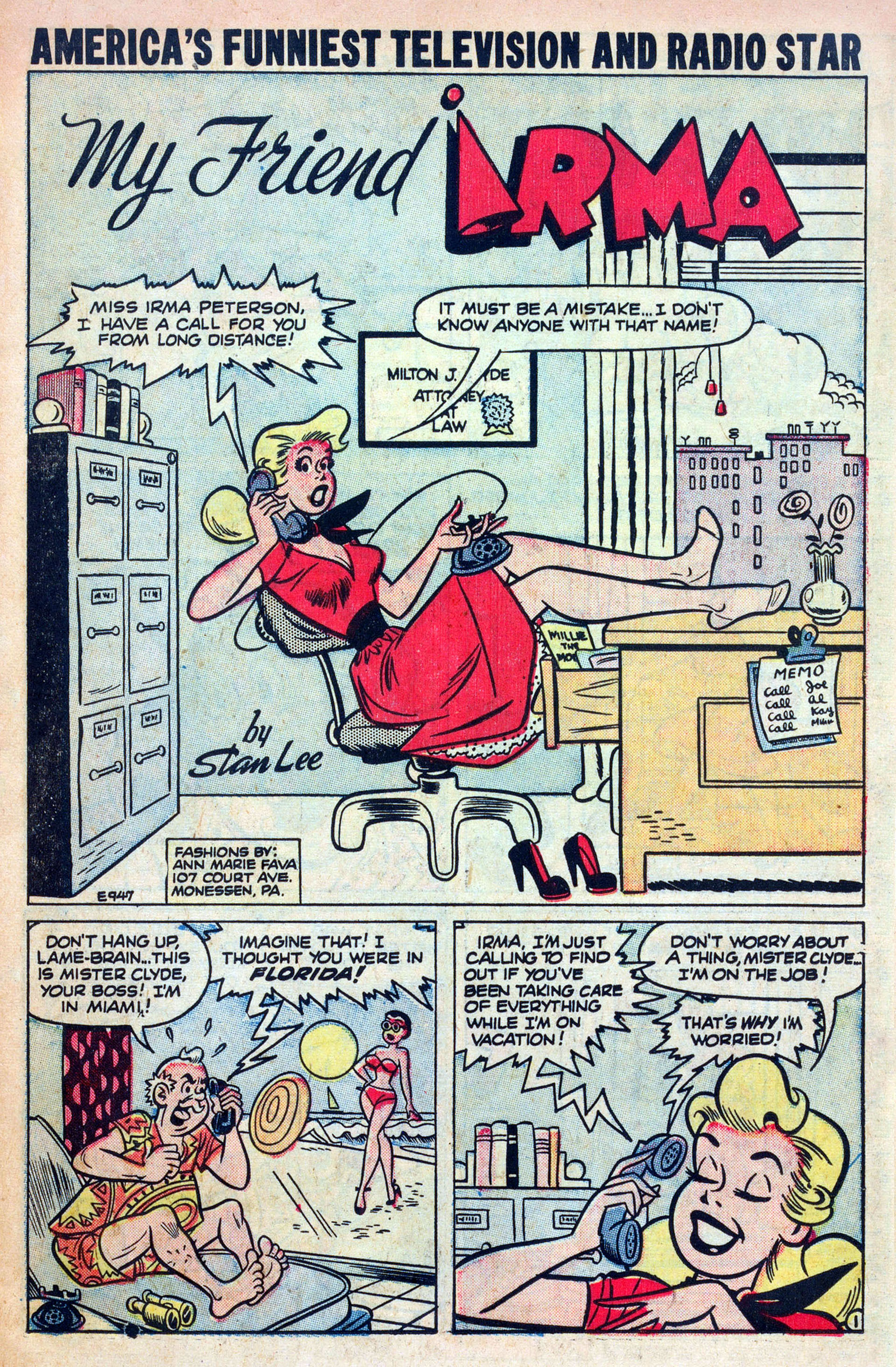 Read online My Friend Irma comic -  Issue #46 - 11