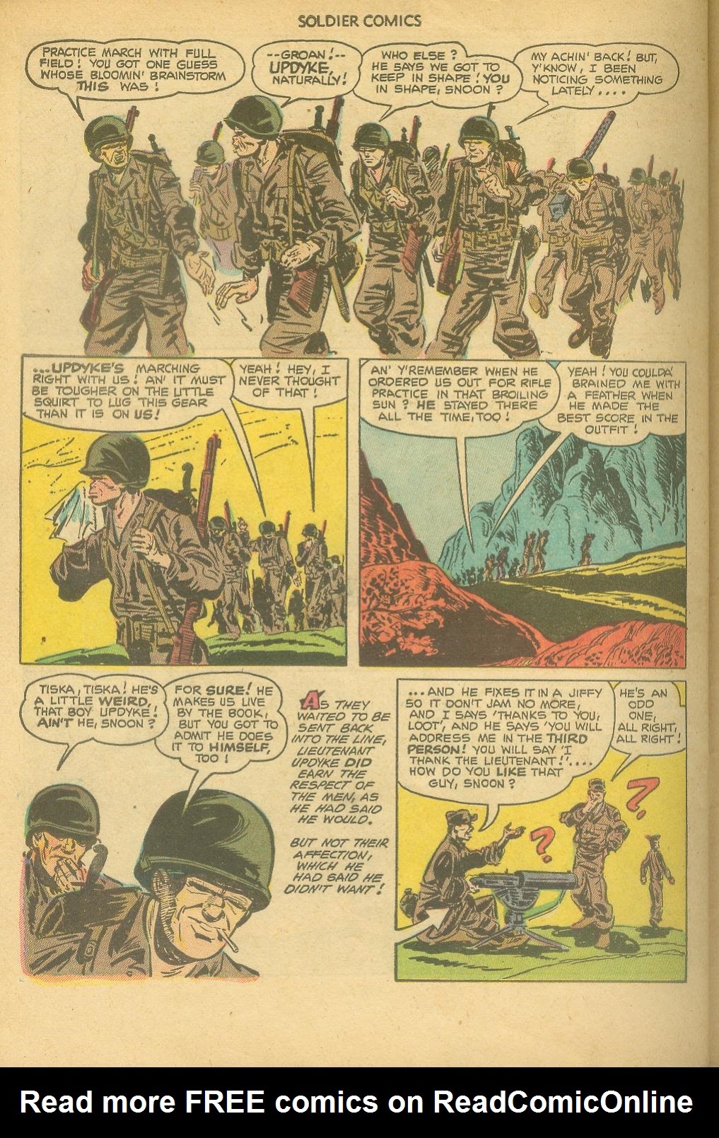 Read online Soldier Comics comic -  Issue #5 - 30