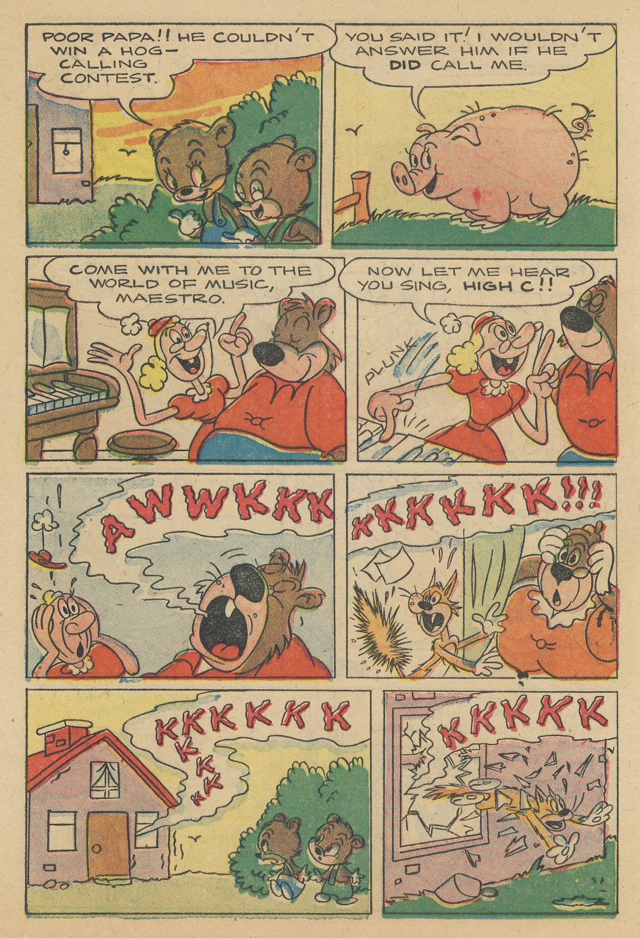 Read online Paul Terry's Mighty Mouse Comics comic -  Issue #45 - 29