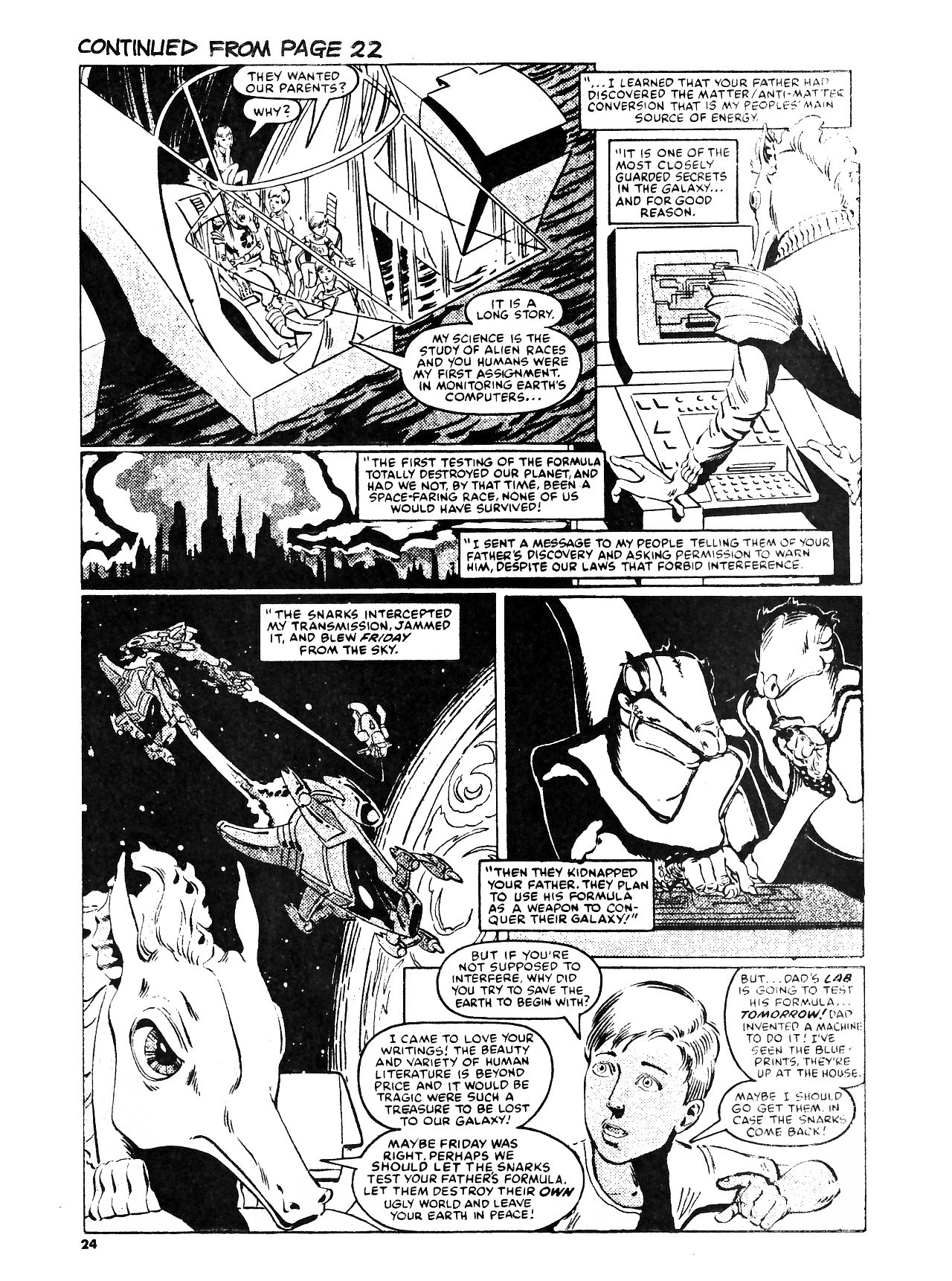 Read online Return of the Jedi comic -  Issue #71 - 24