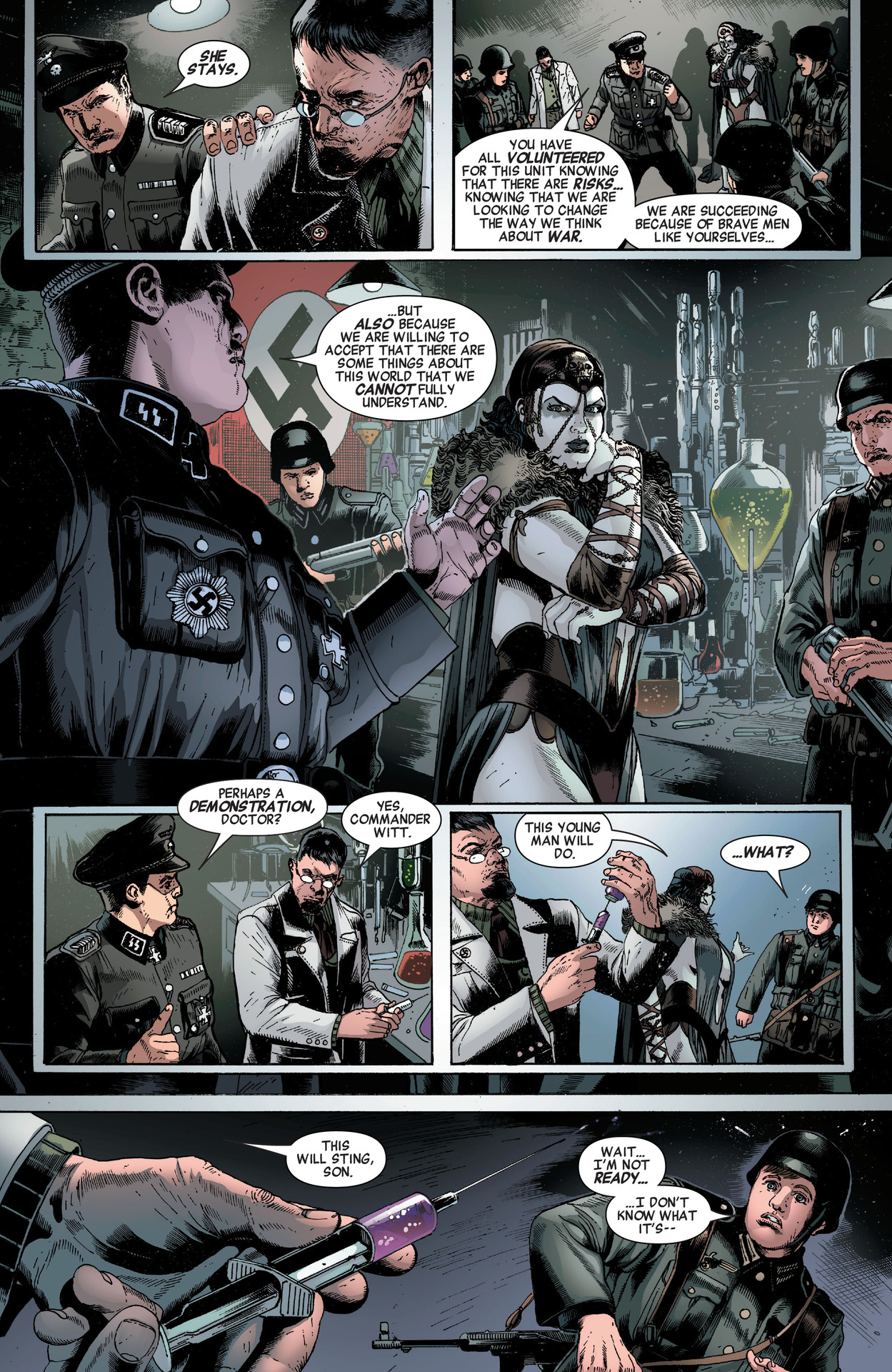 Read online Capwolf and the Howling Commandos comic -  Issue #2 - 6