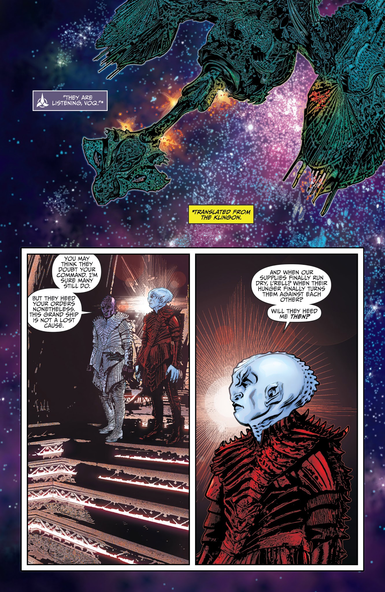 Read online Star Trek: Discovery: The Light of Kahless comic -  Issue #3 - 3