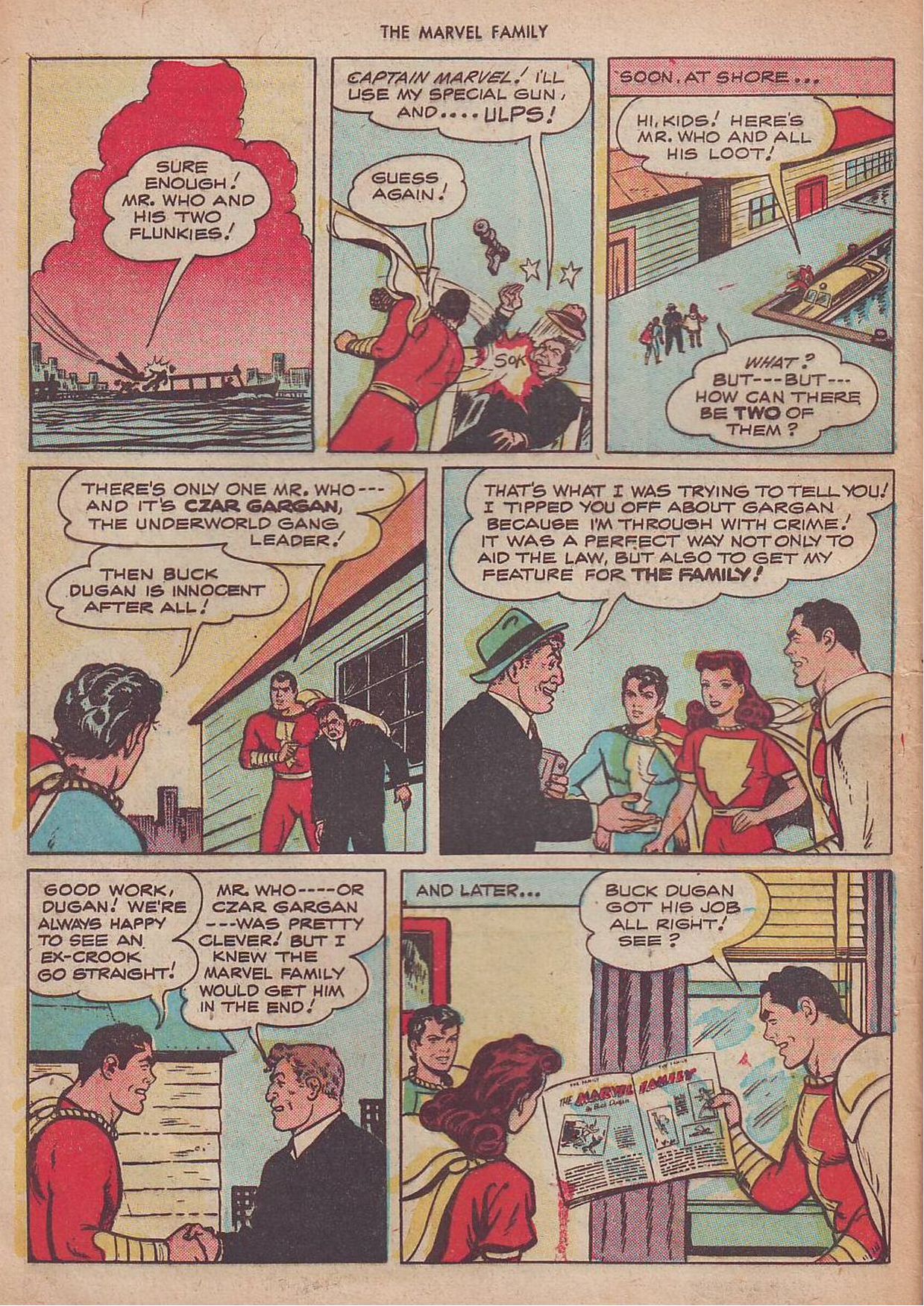 Read online The Marvel Family comic -  Issue #22 - 12