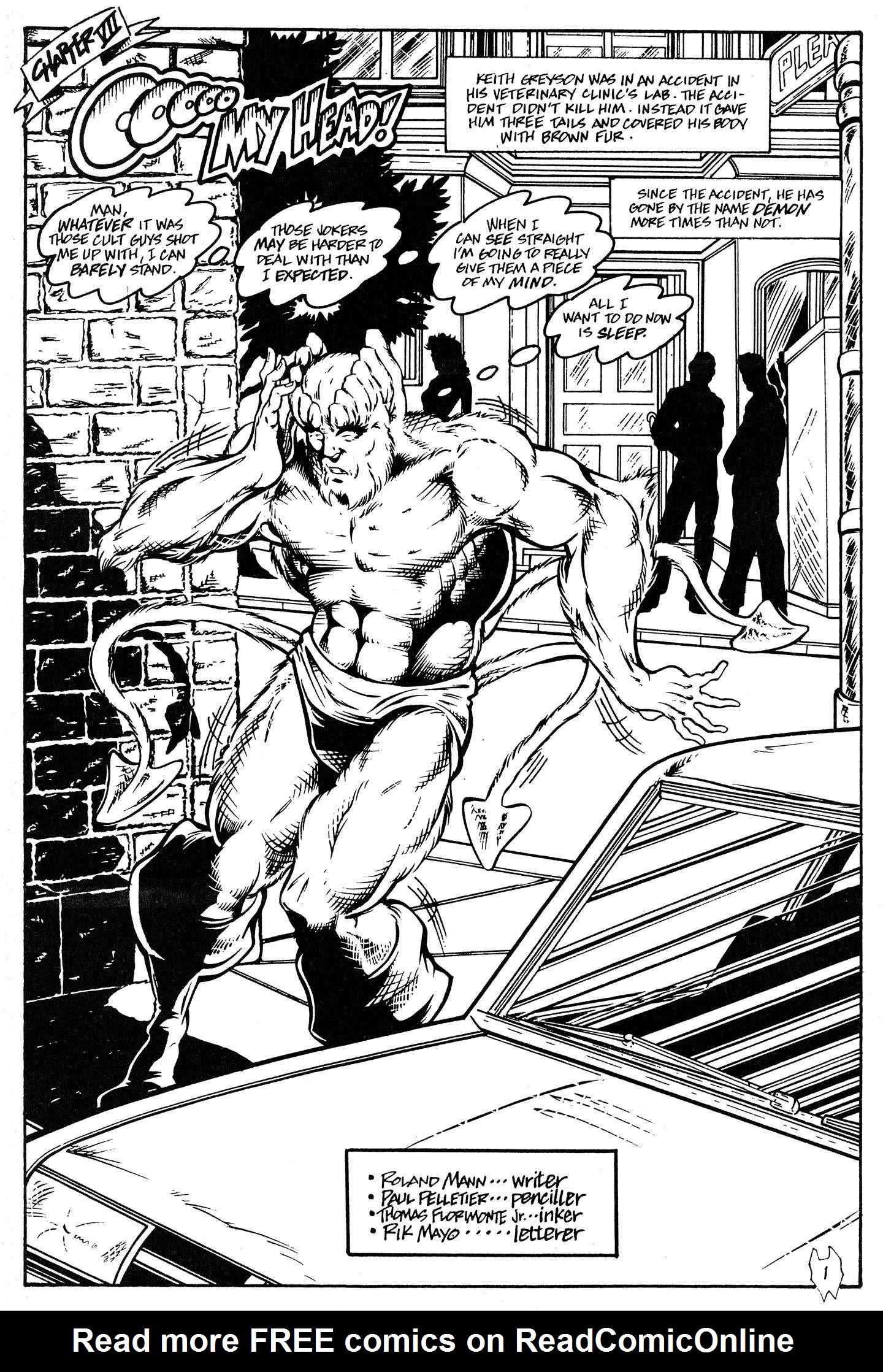 Read online Demon's Tails comic -  Issue #3 - 3