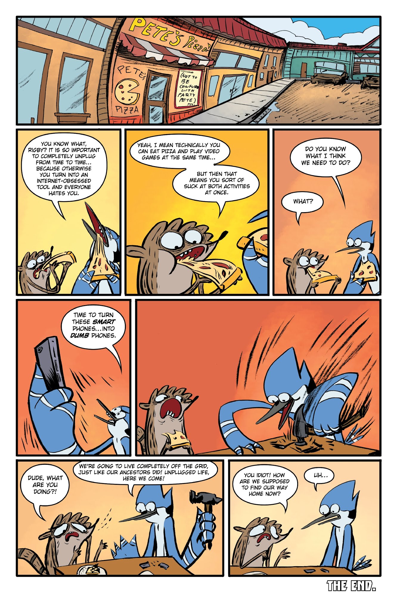 Read online Regular Show: Parks and Wreck comic -  Issue # TPB - 17