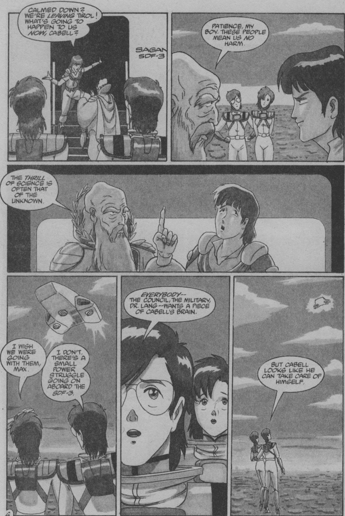 Read online Robotech II: The Sentinels - The Marriage of Rick Hunter and Lisa Hayes comic -  Issue # TPB 4 - 63