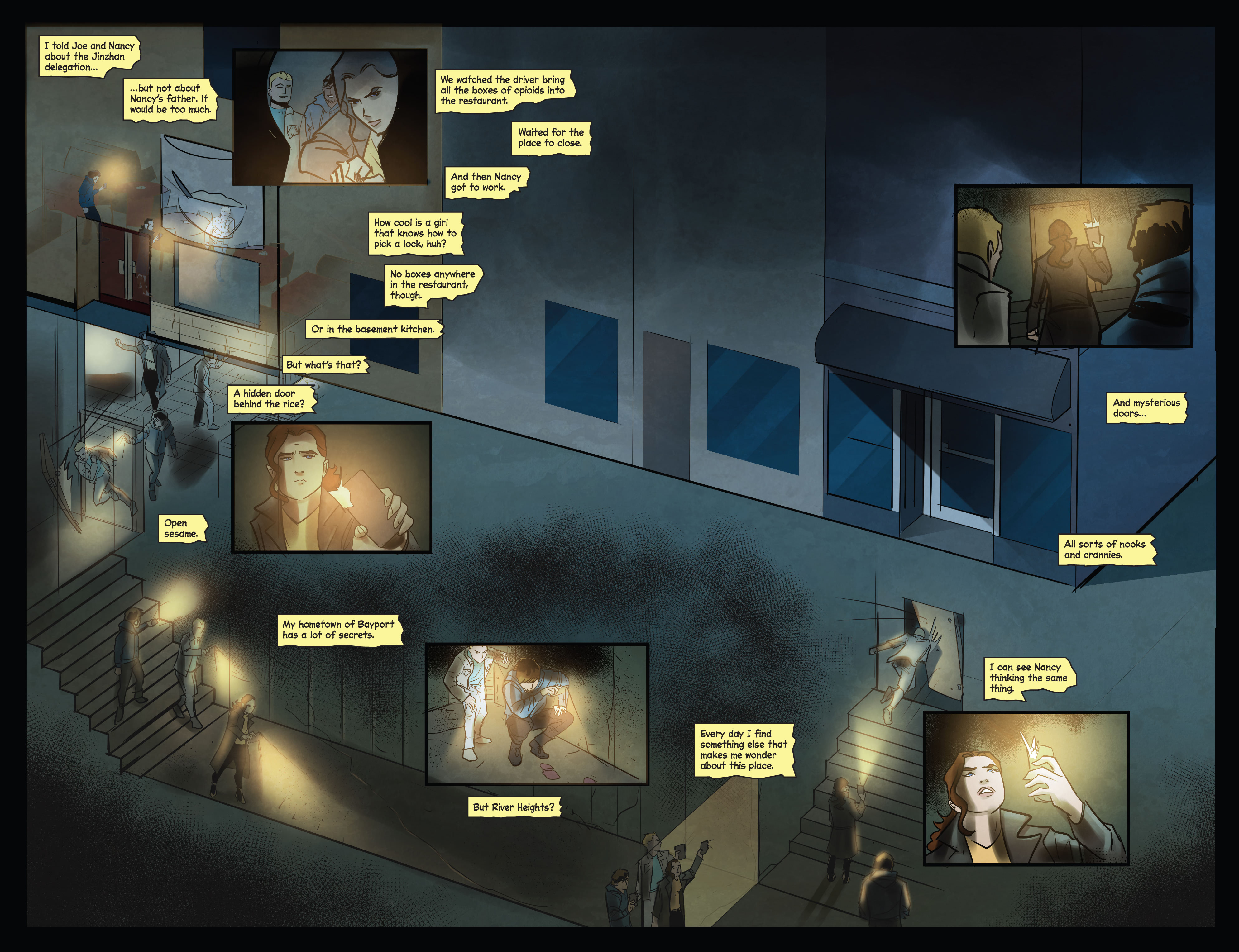 Read online Nancy Drew & The Hardy Boys: The Death of Nancy Drew comic -  Issue #5 - 8