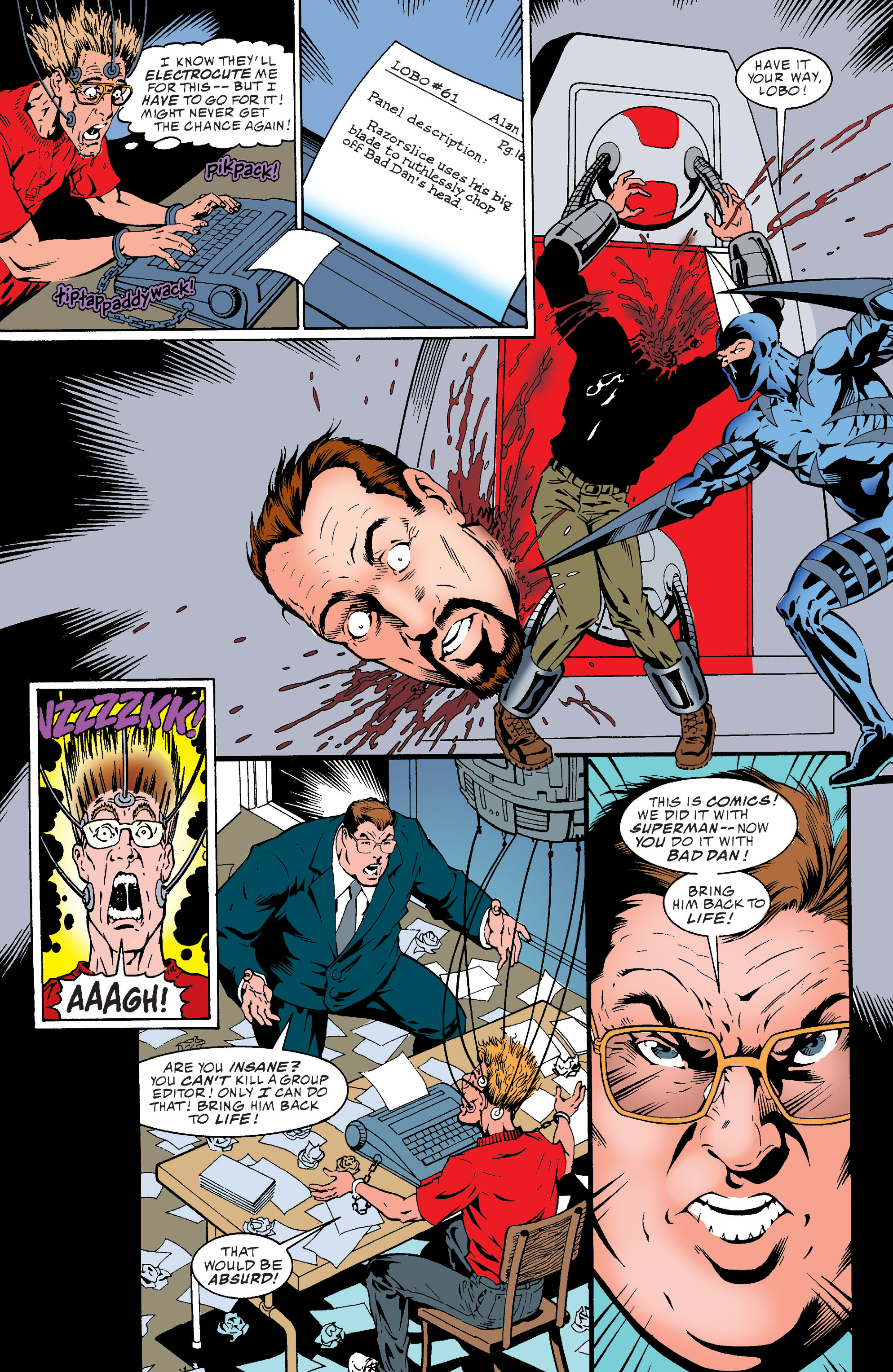Read online Lobo (1993) comic -  Issue #61 - 16