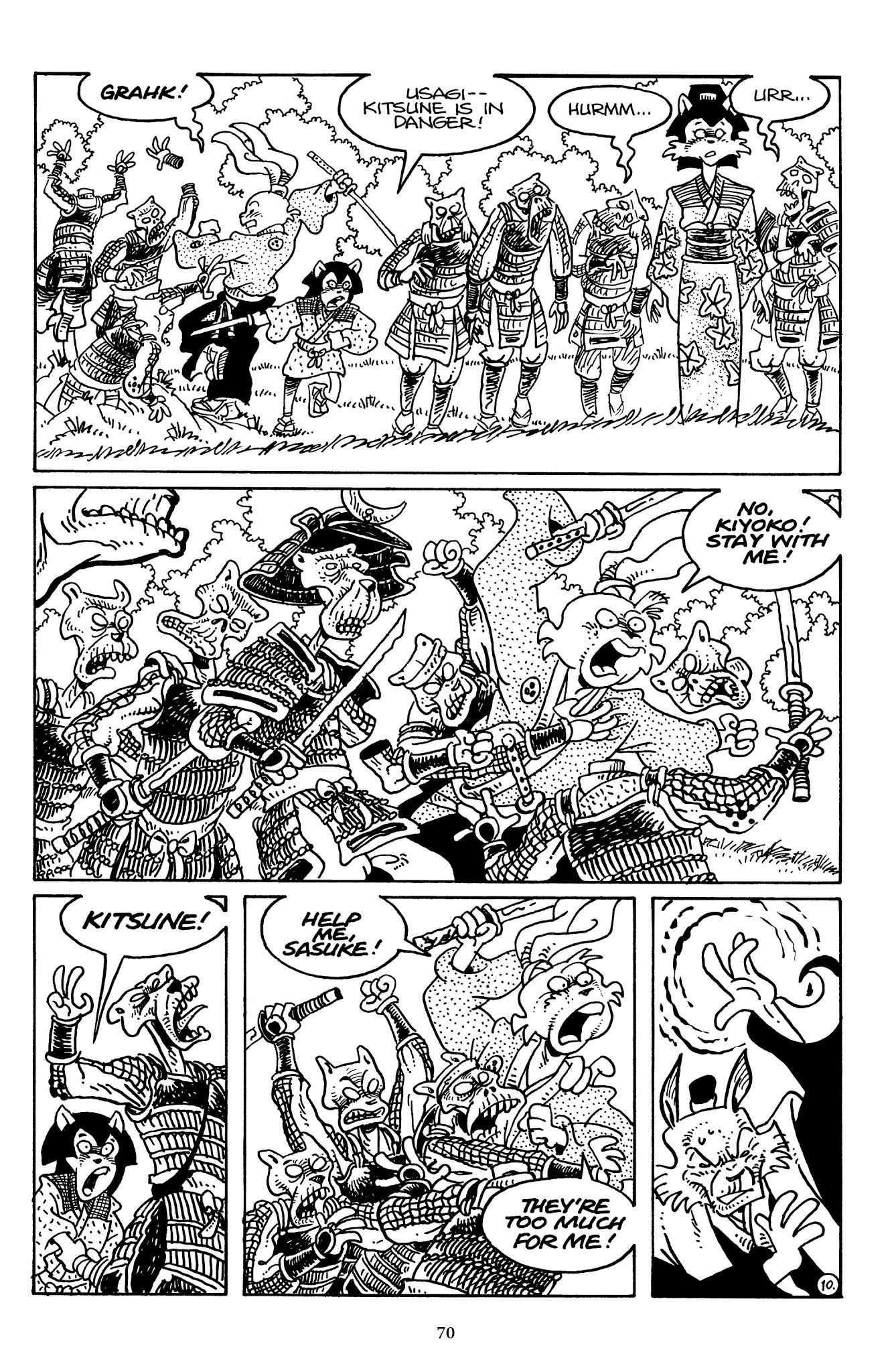 Read online The Usagi Yojimbo Saga comic -  Issue # TPB 7 - 68