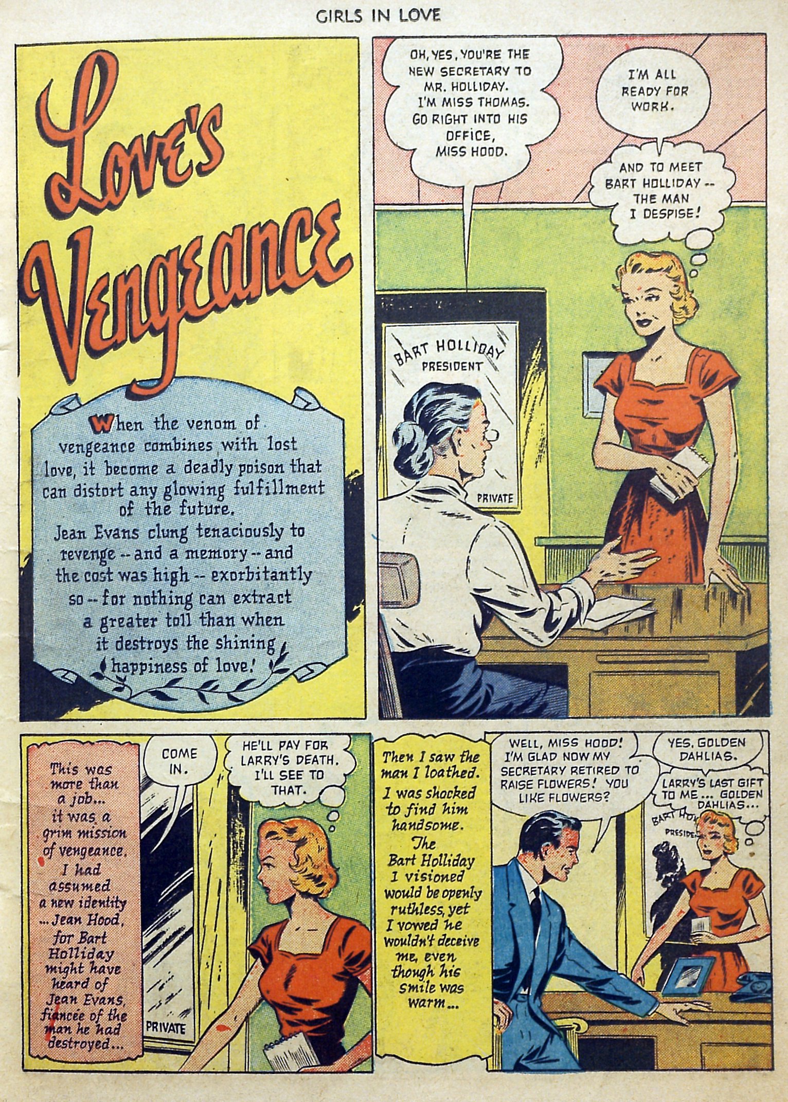 Read online Girls in Love (1950) comic -  Issue #2 - 15
