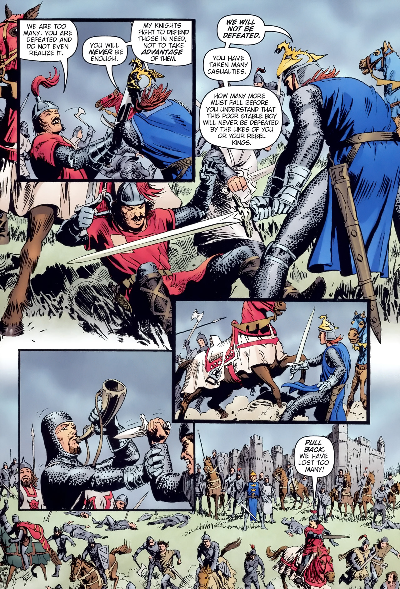 Read online King Arthur - Excalibur Unsheated comic -  Issue # Full - 26