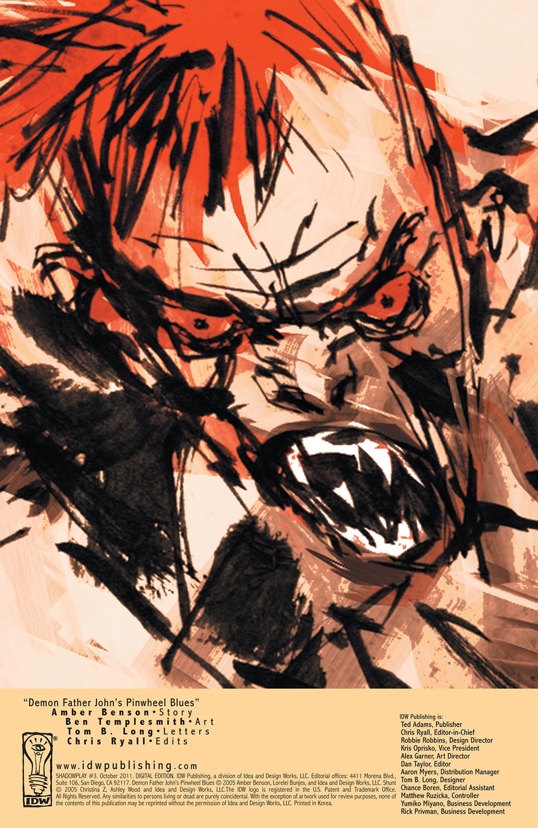 Read online Shadowplay (2011) comic -  Issue #3 - 2