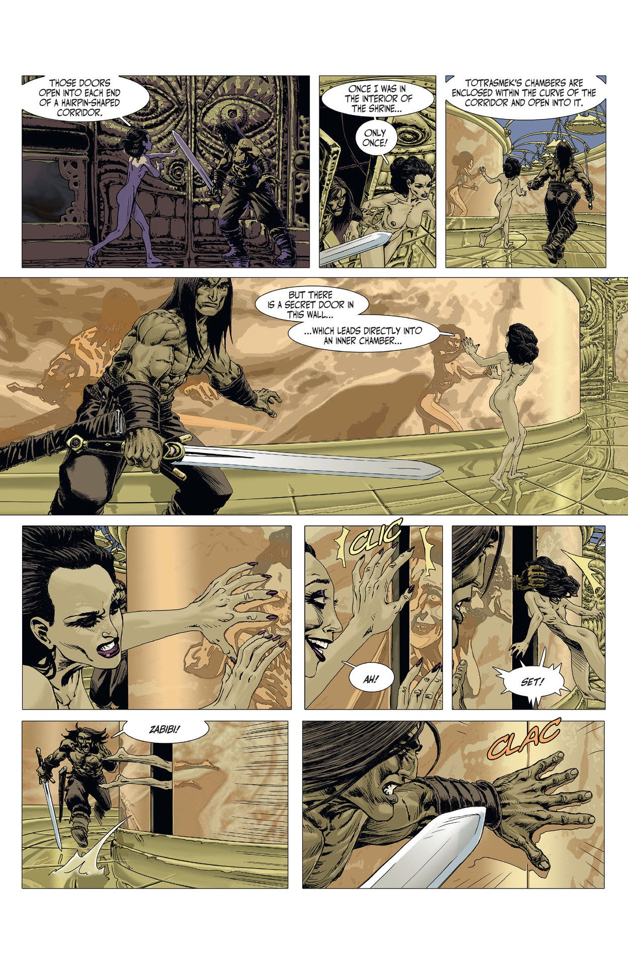Read online The Cimmerian comic -  Issue # TPB 3 - 104