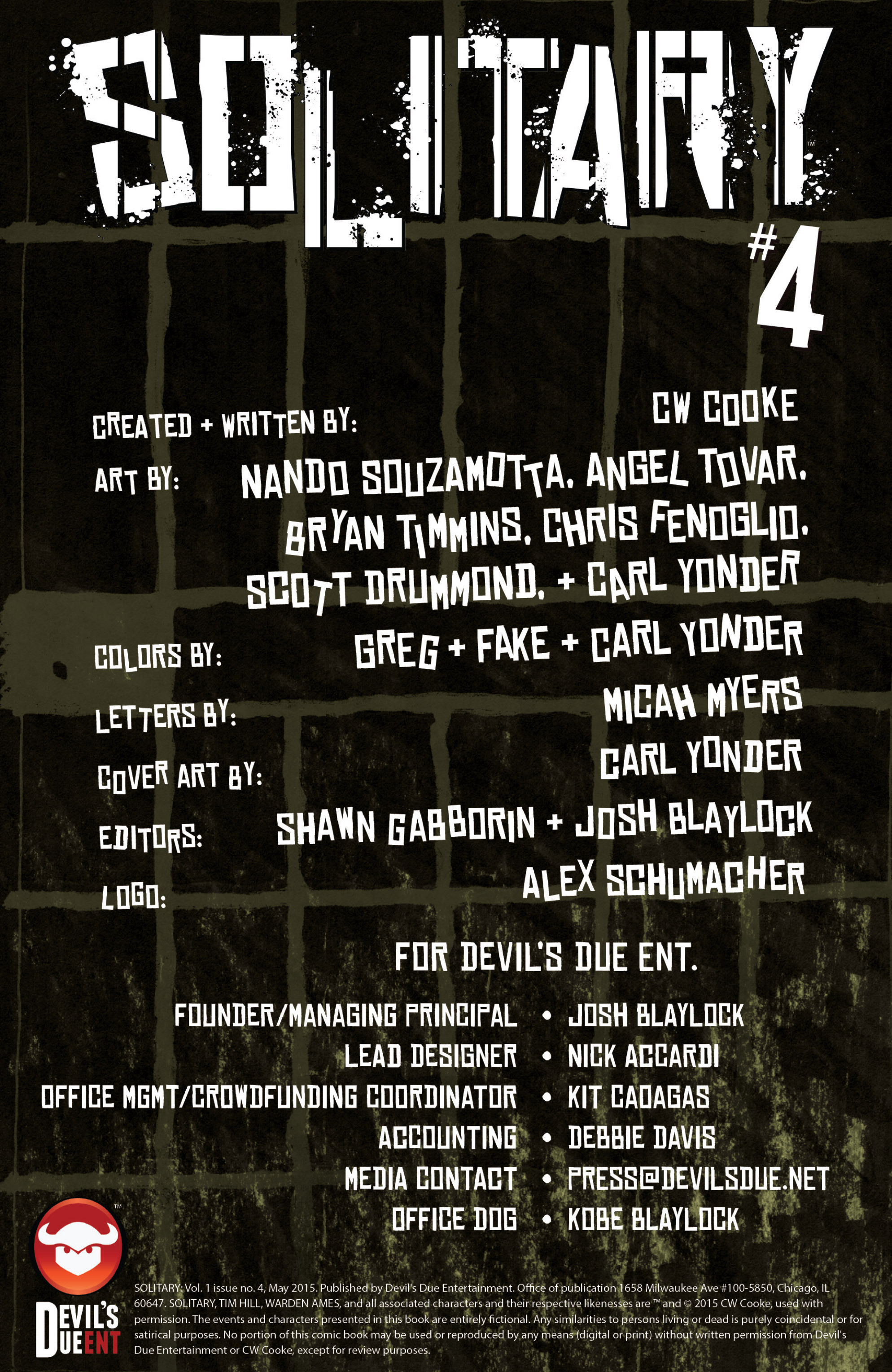 Read online Solitary comic -  Issue #4 - 2