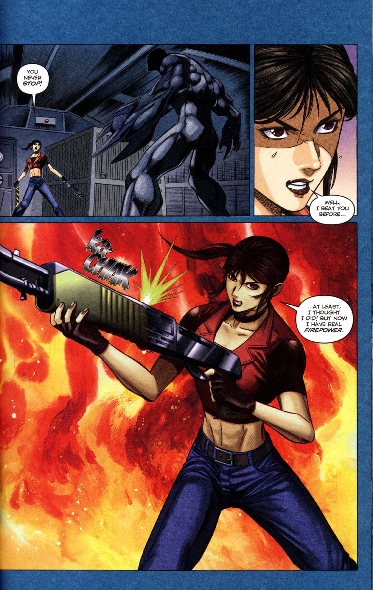 Read online Resident Evil Code: Veronica comic -  Issue #2 - 82