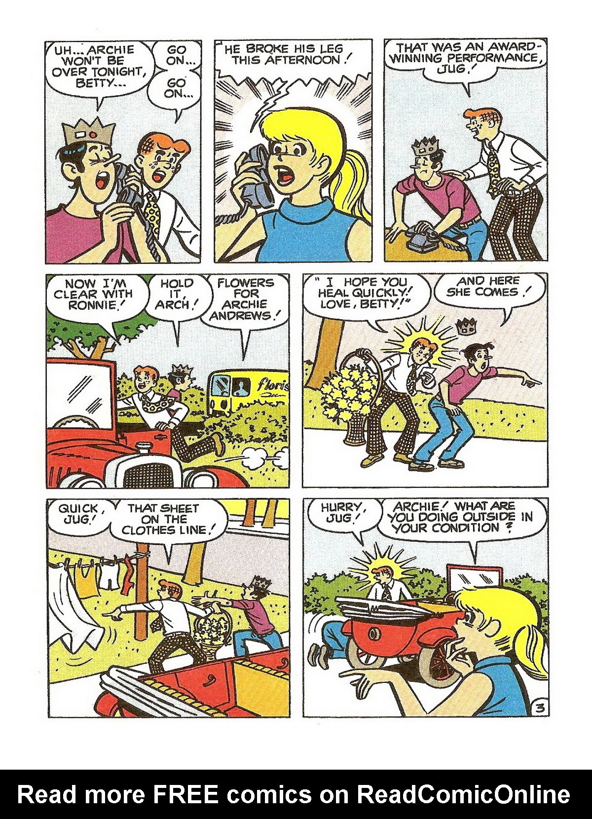 Read online Archie's Double Digest Magazine comic -  Issue #109 - 149