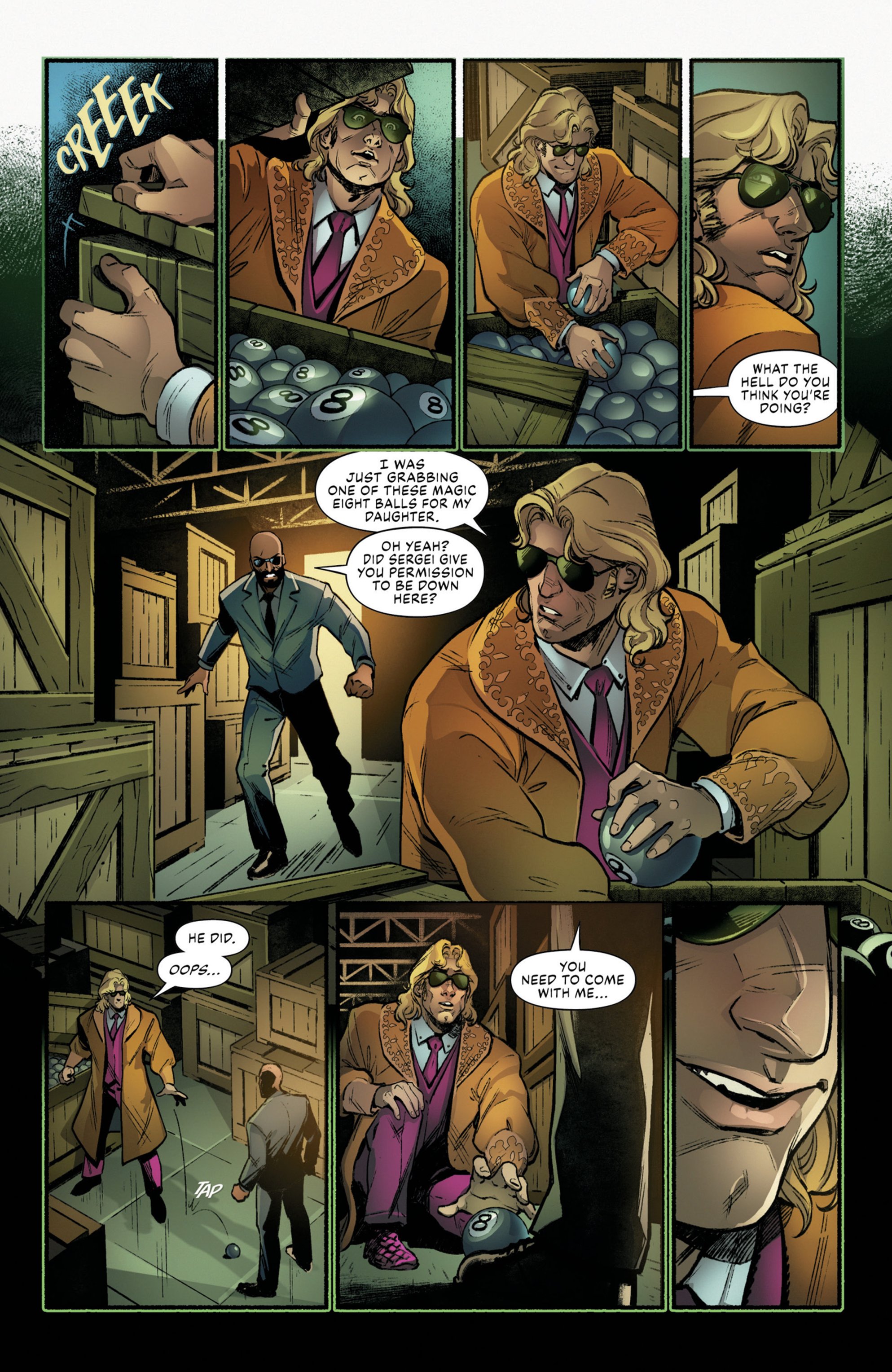Read online Codename Ric Flair: Magic Eightball comic -  Issue # Full - 28
