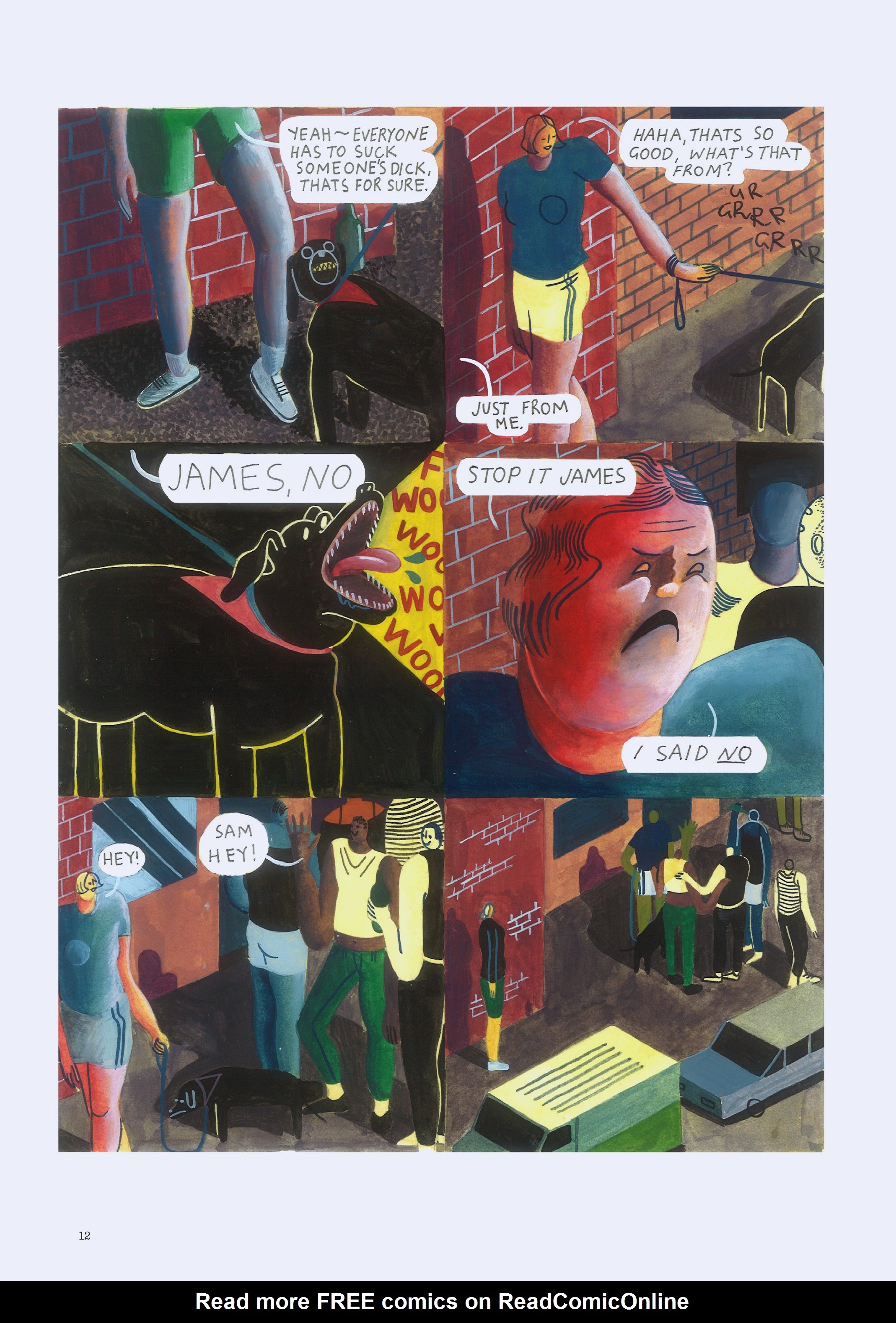 Read online Now: The New Comics Anthology comic -  Issue #7 - 13