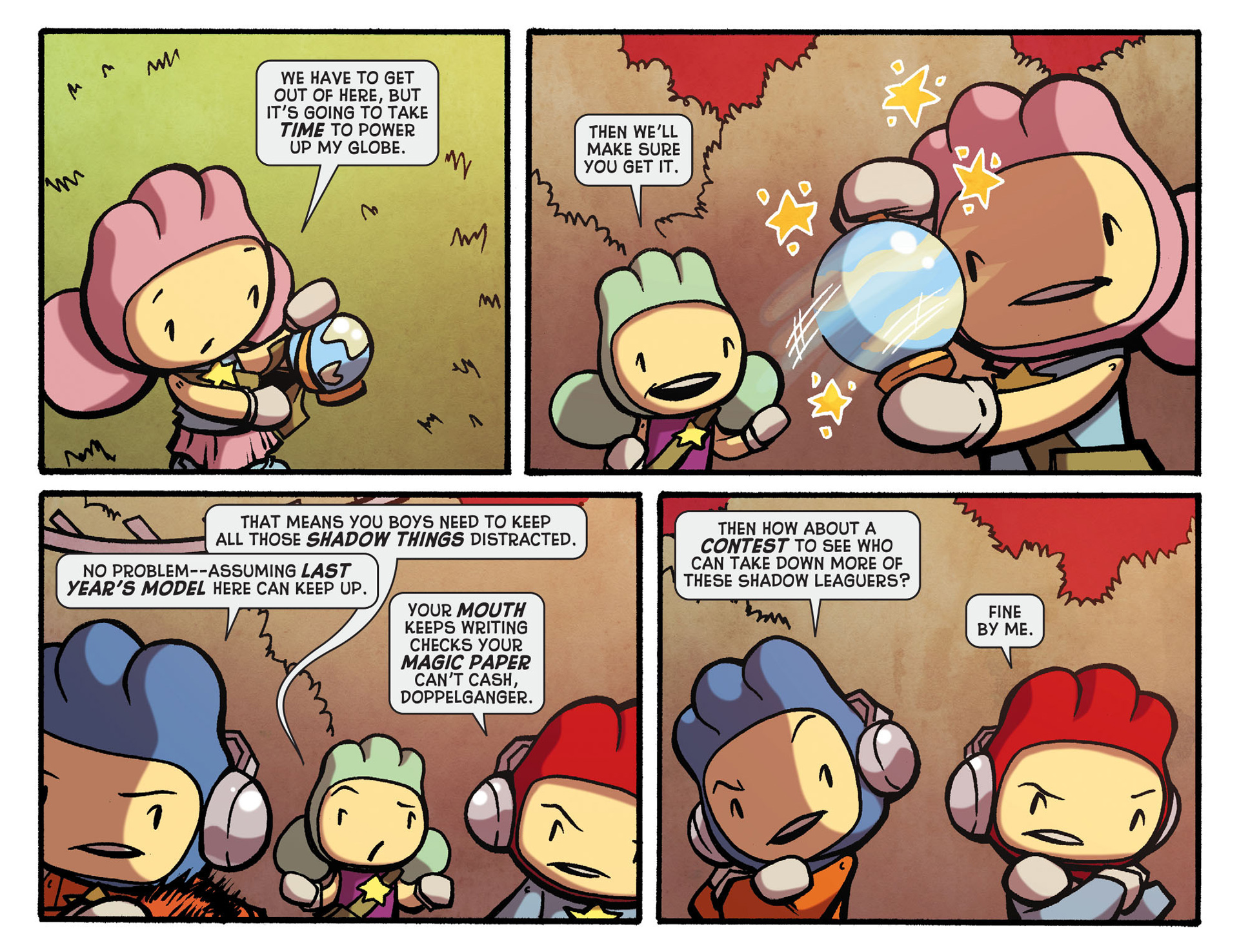 Read online Scribblenauts Unmasked: A Crisis of Imagination comic -  Issue #16 - 10
