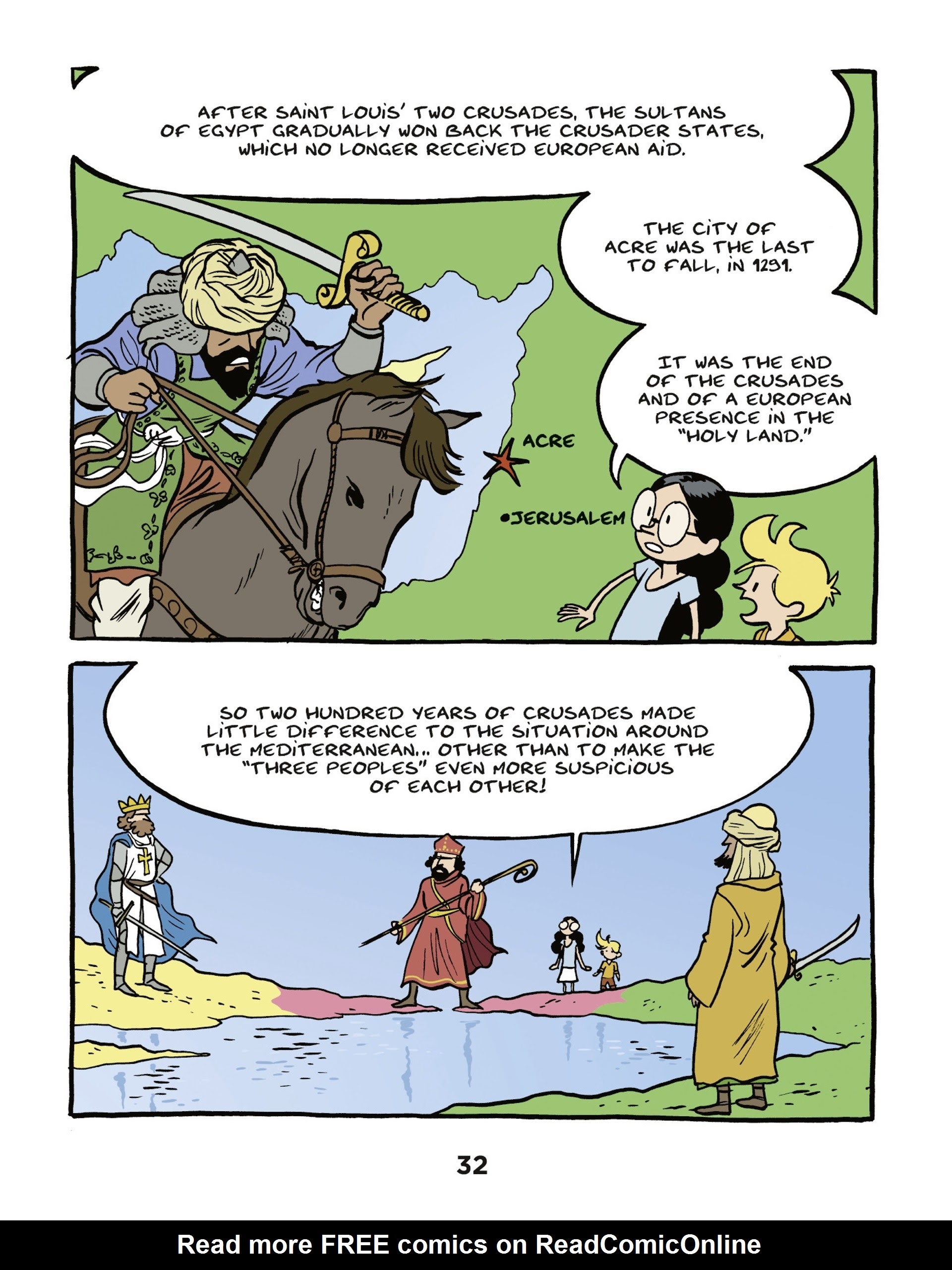 Read online On The History Trail With Ariane & Nino comic -  Issue #3 - 32