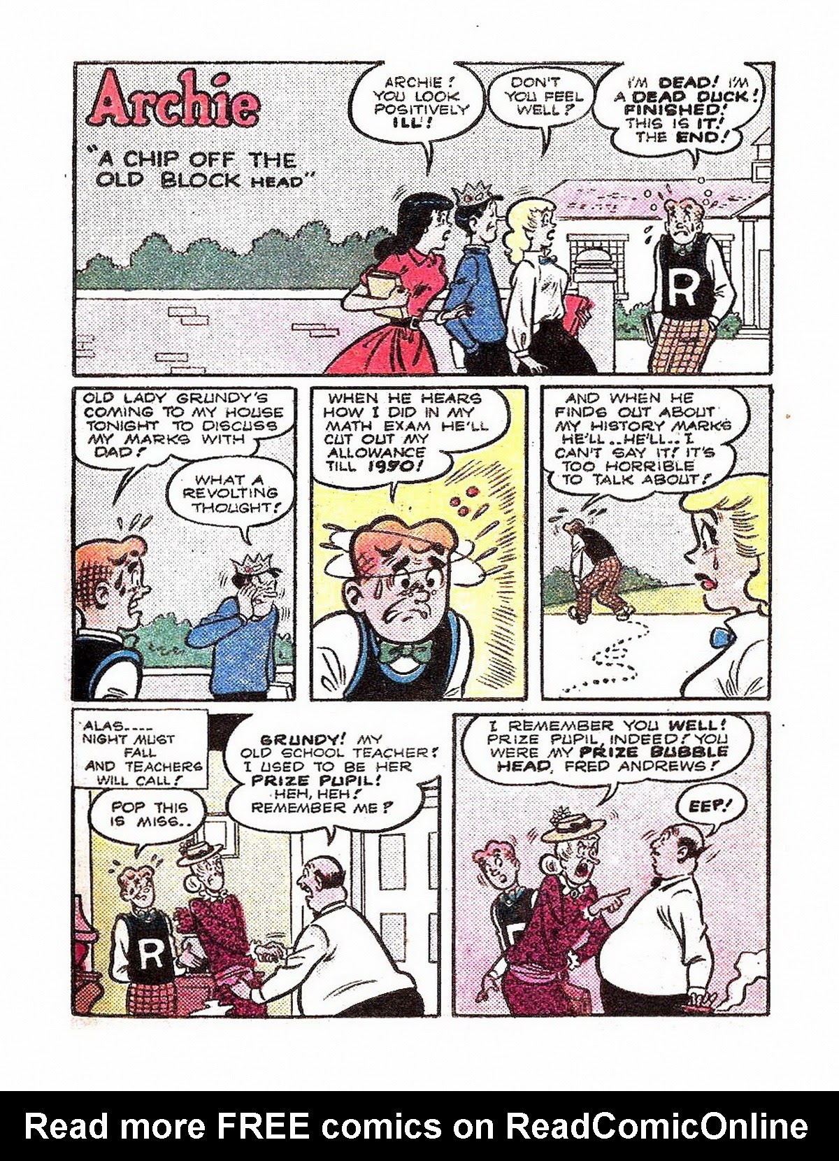 Read online Archie's Double Digest Magazine comic -  Issue #15 - 204