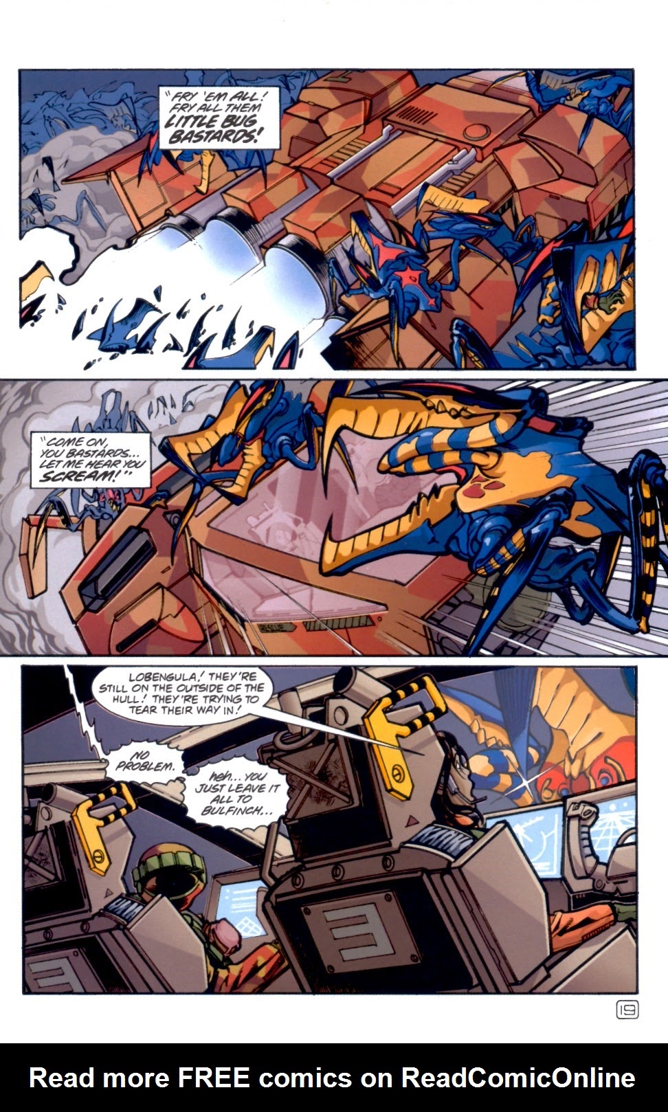 Read online Starship Troopers: Insect Touch comic -  Issue #3 - 20