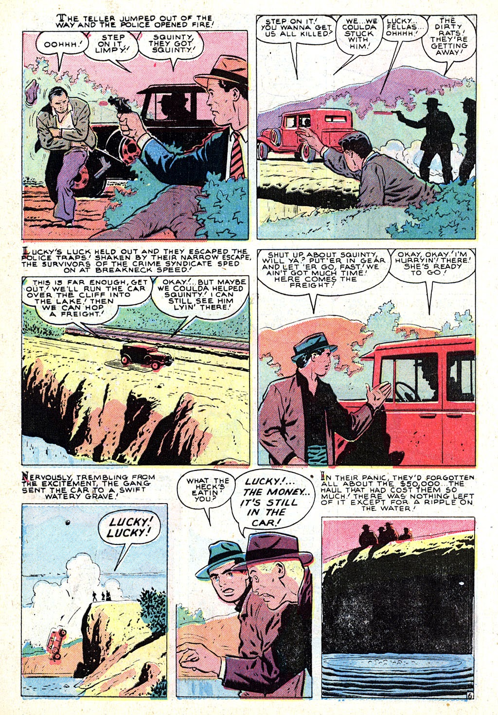 Read online Crime Cases Comics (1951) comic -  Issue #5 - 8