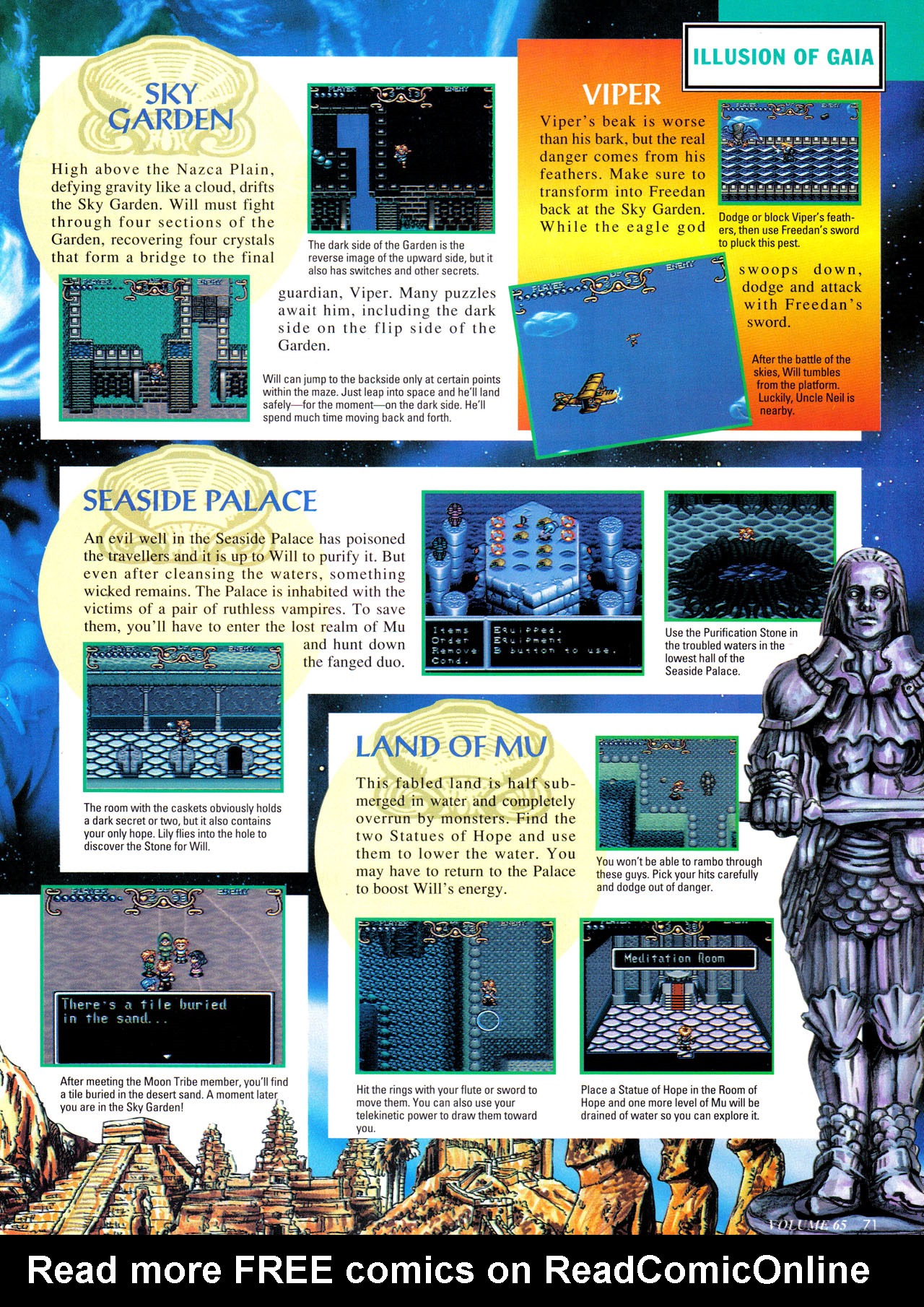 Read online Nintendo Power comic -  Issue #65 - 78