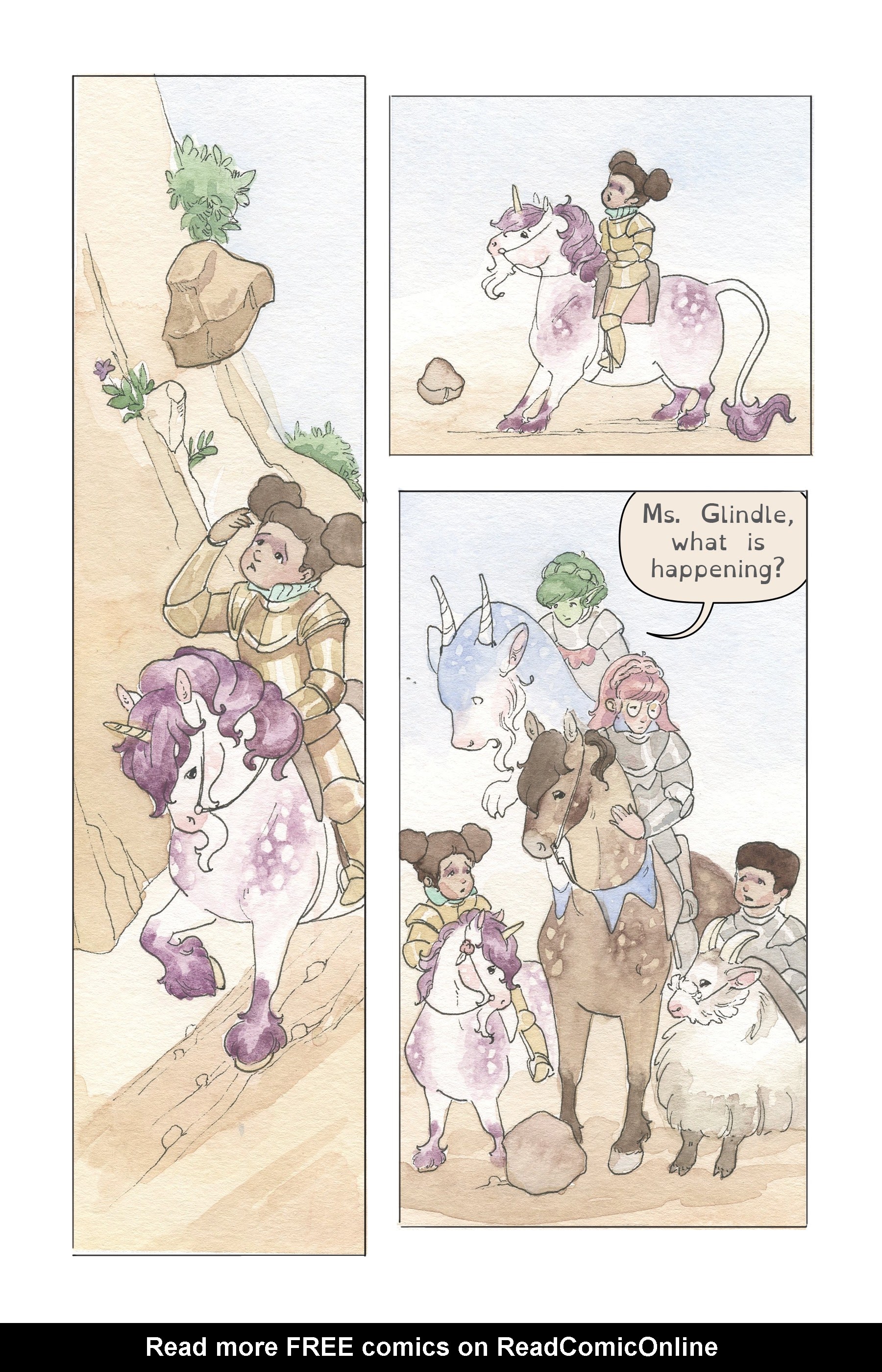 Read online Emiline: Knight in Training comic -  Issue # Full - 27