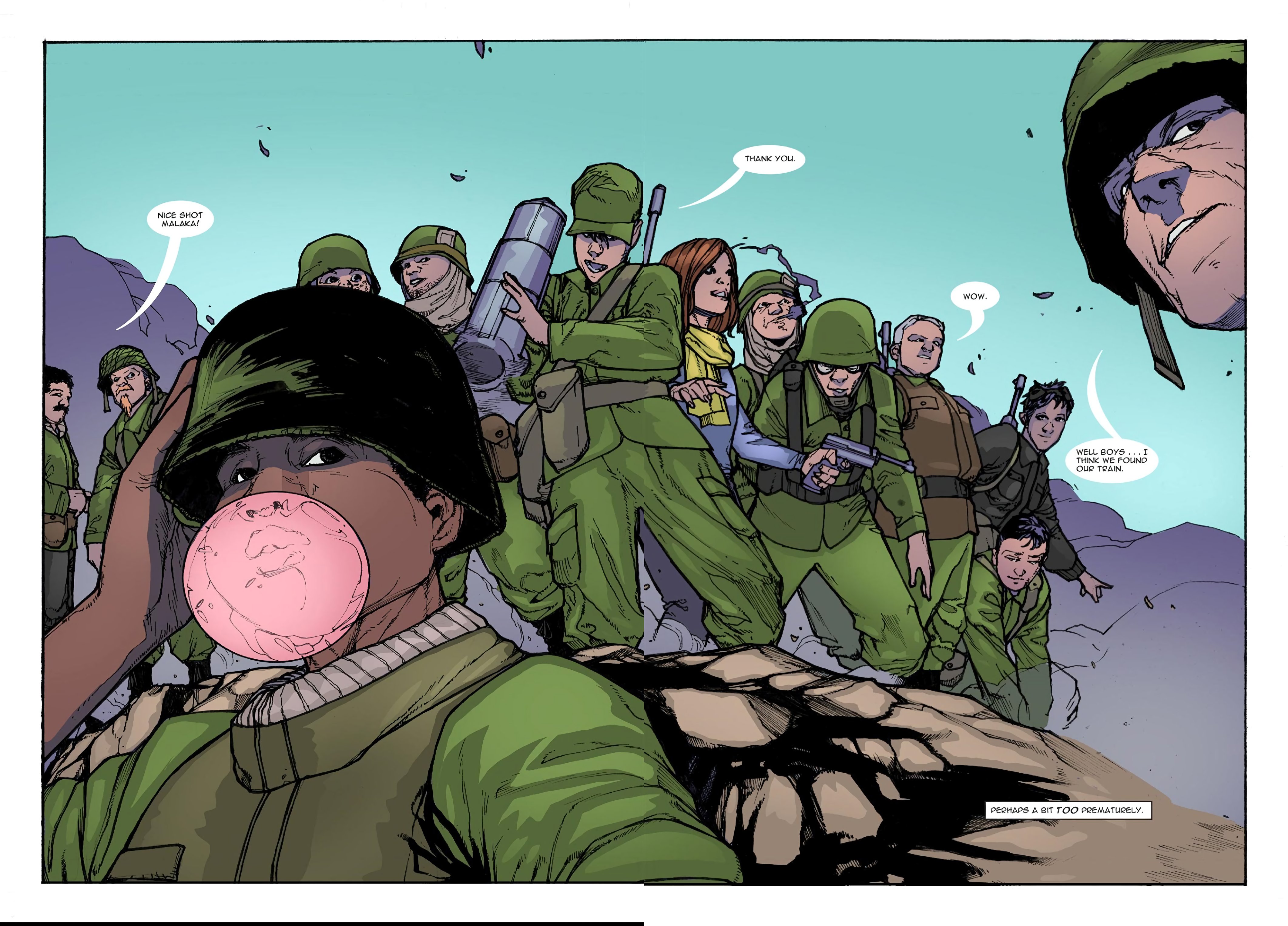 Read online Time Grunts comic -  Issue # _TPB 1 - 40