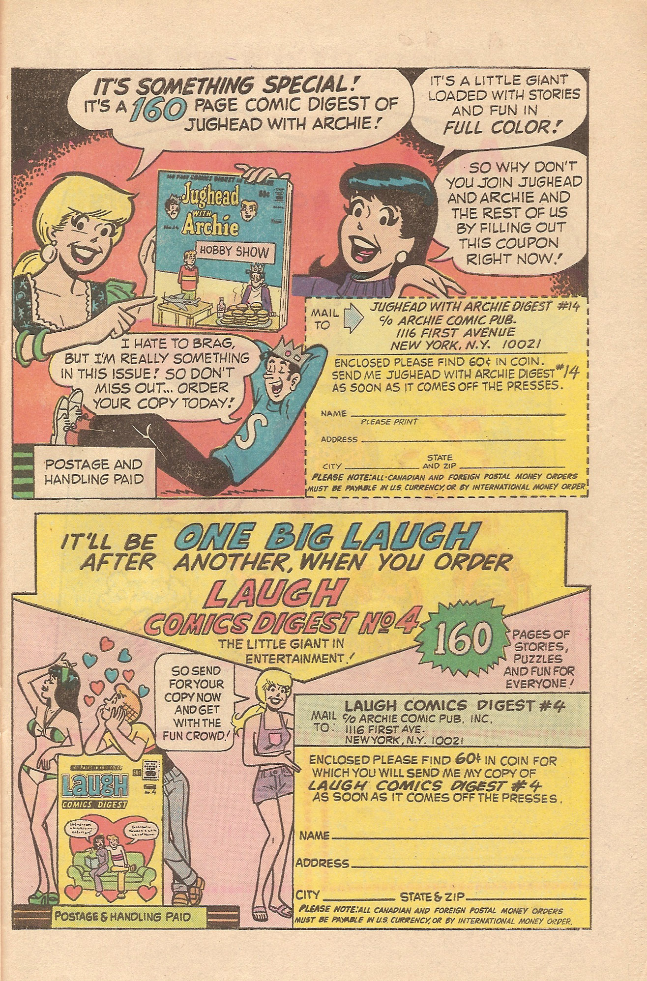 Read online Jughead's Jokes comic -  Issue #48 - 27