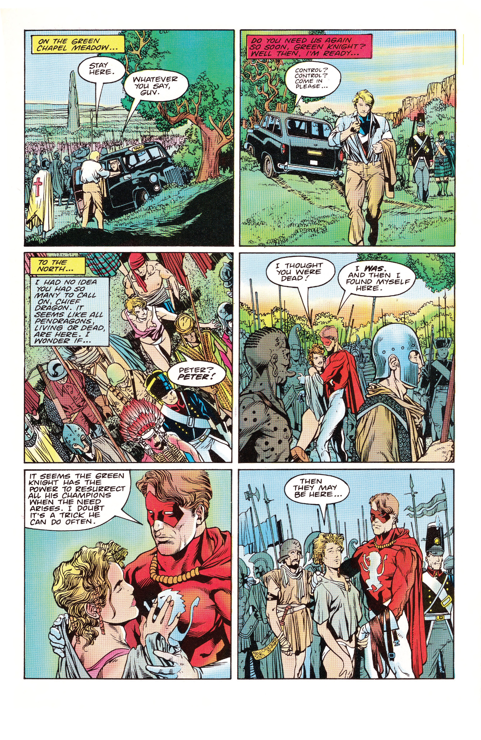Read online Knights of Pendragon Omnibus comic -  Issue # TPB (Part 5) - 7