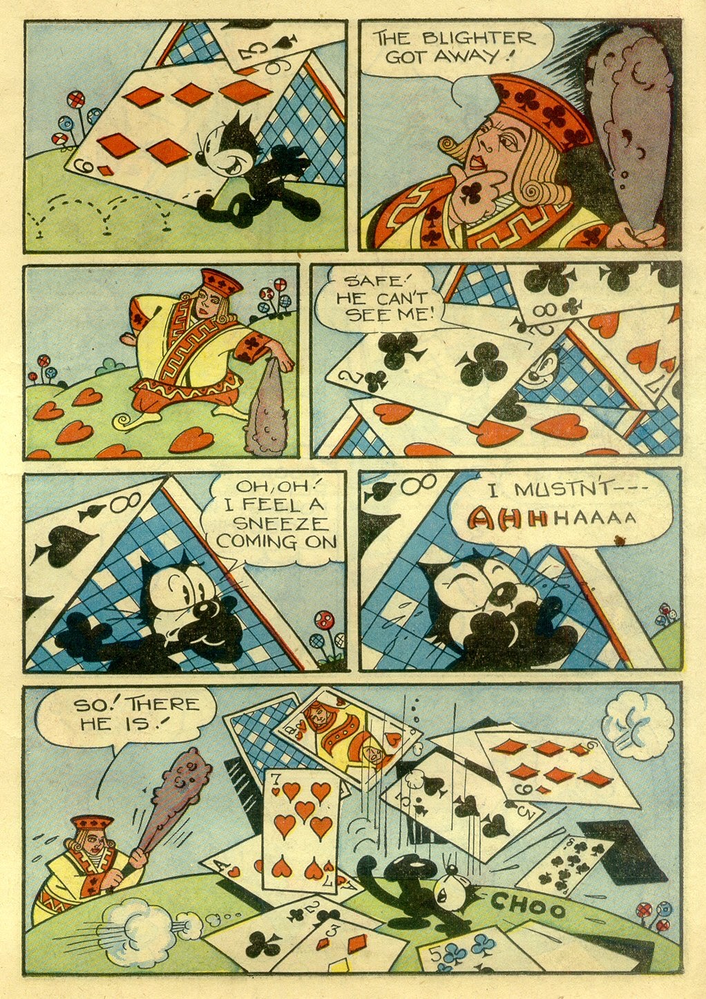 Read online Felix the Cat (1948) comic -  Issue #1 - 17
